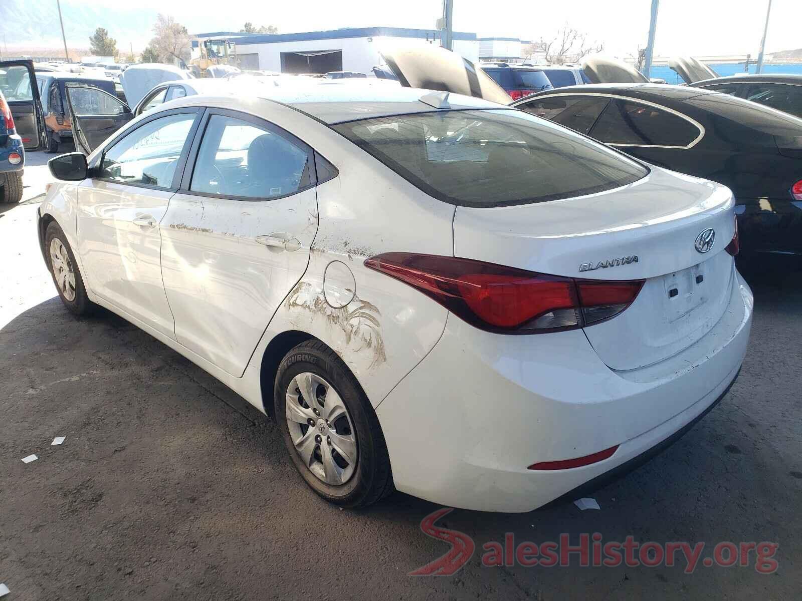 5NPDH4AE8GH699872 2016 HYUNDAI ELANTRA