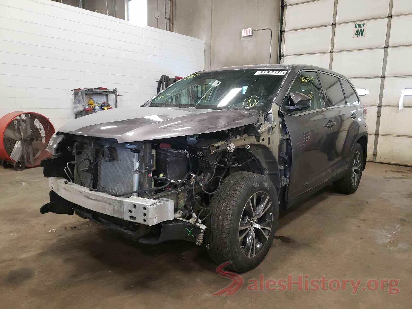 5TDBZRFH9KS702981 2019 TOYOTA HIGHLANDER