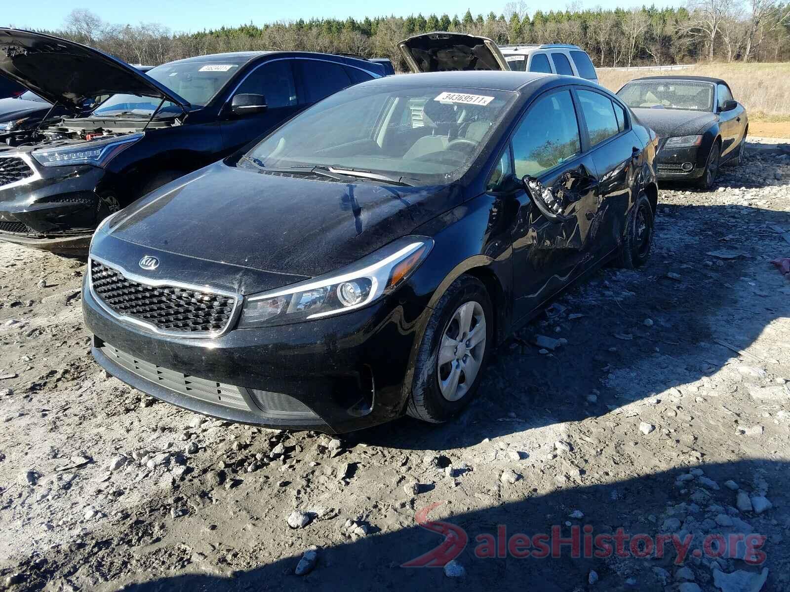 3KPFK4A71JE170464 2018 KIA FORTE