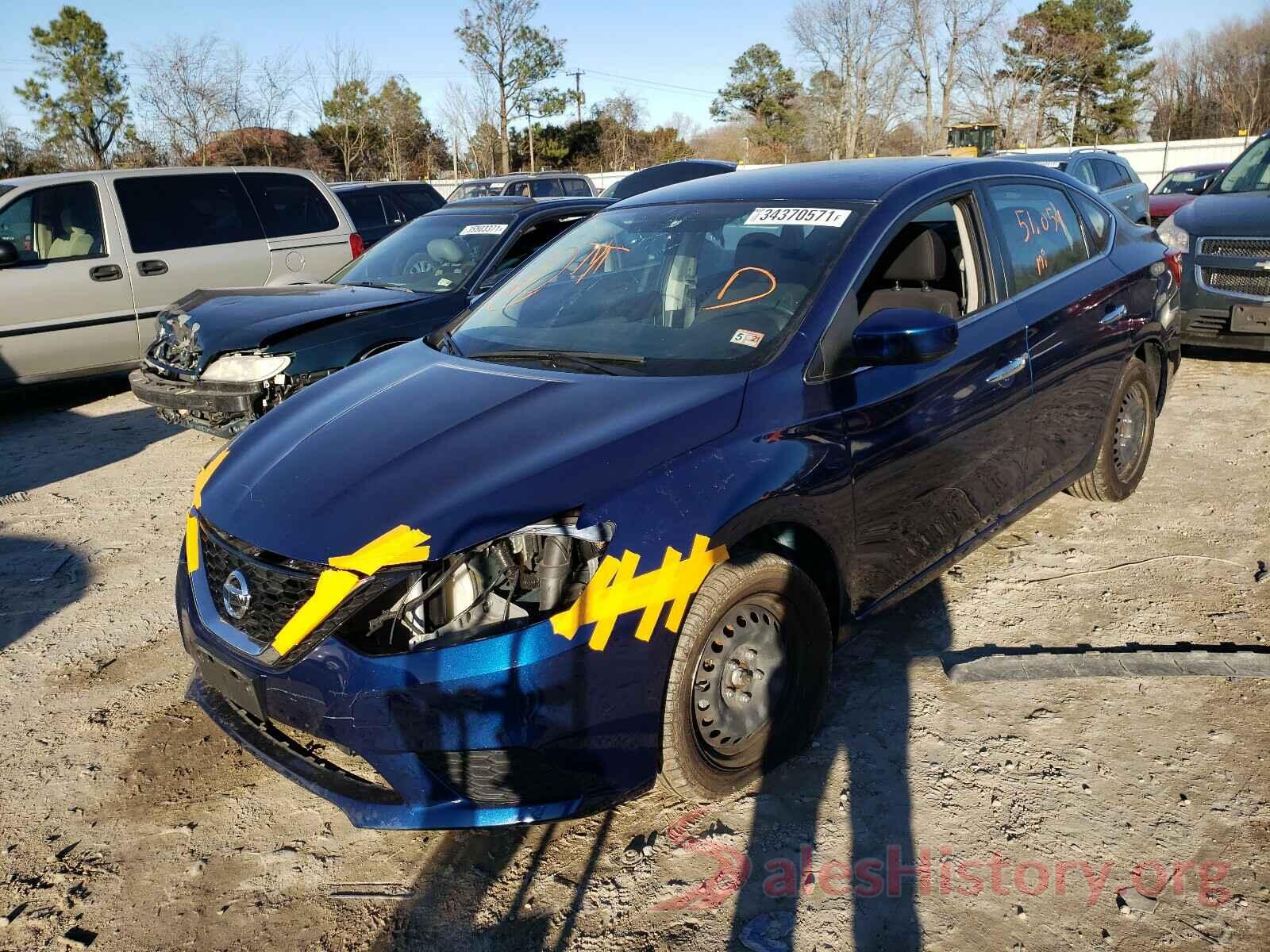 3N1AB7AP3KY229299 2019 NISSAN SENTRA