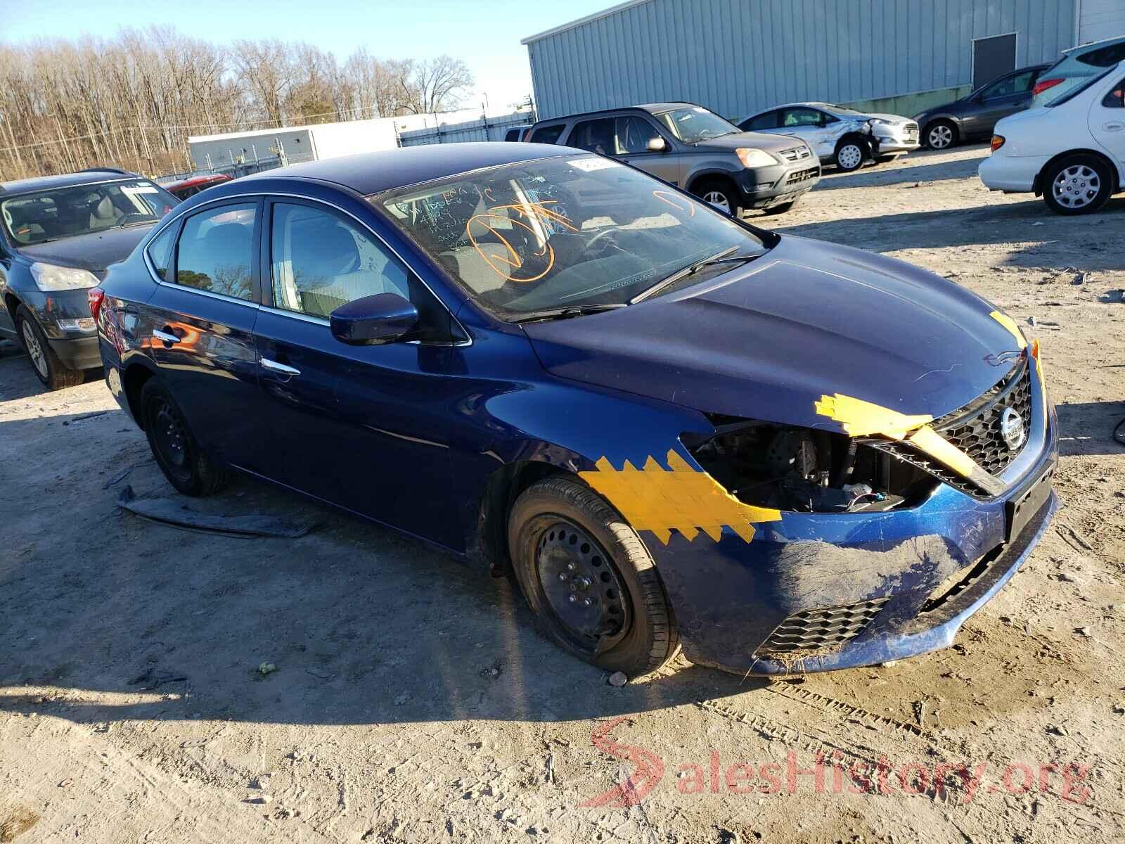 3N1AB7AP3KY229299 2019 NISSAN SENTRA