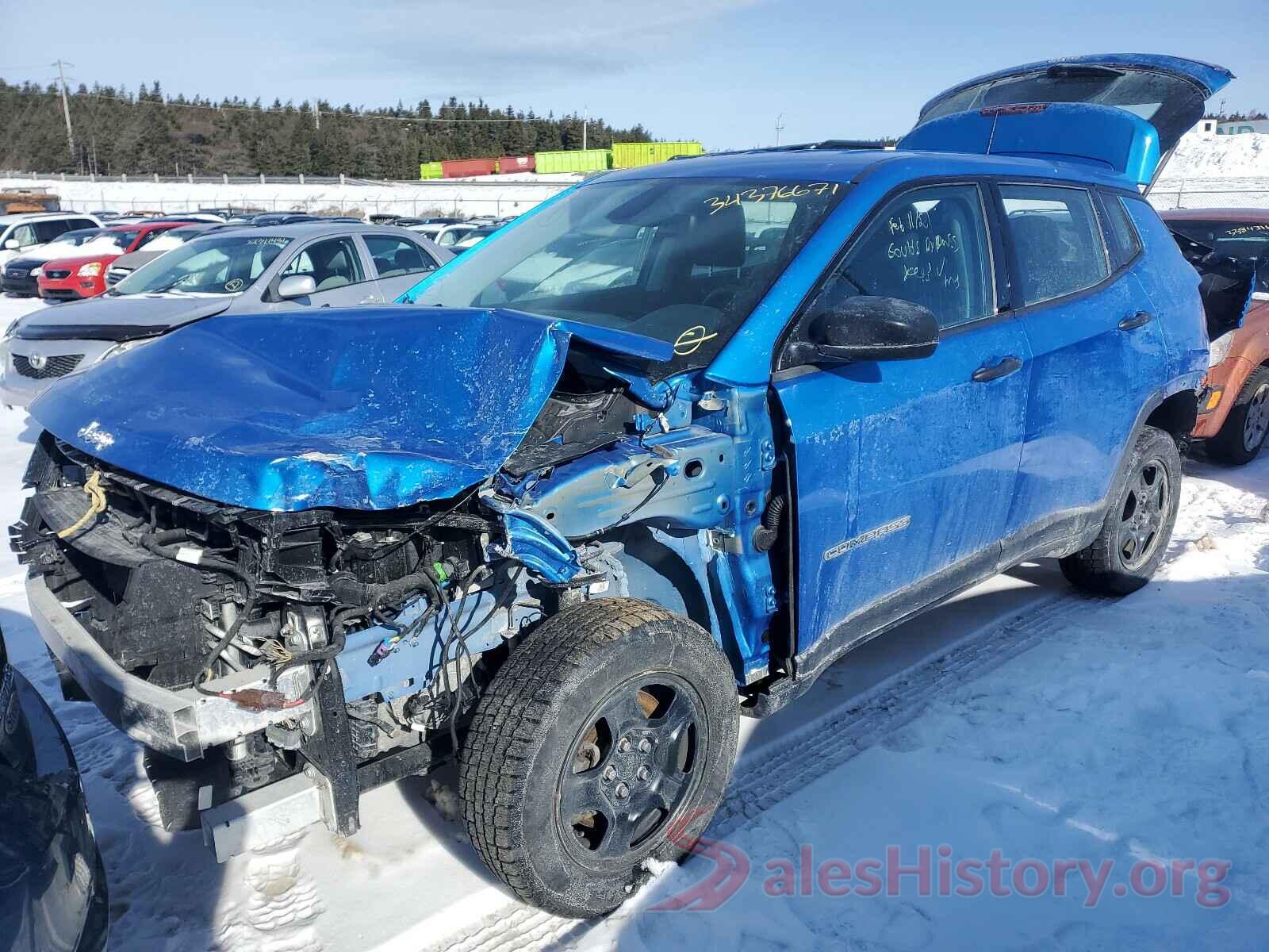 3C4NJDAB6JT442635 2018 JEEP COMPASS