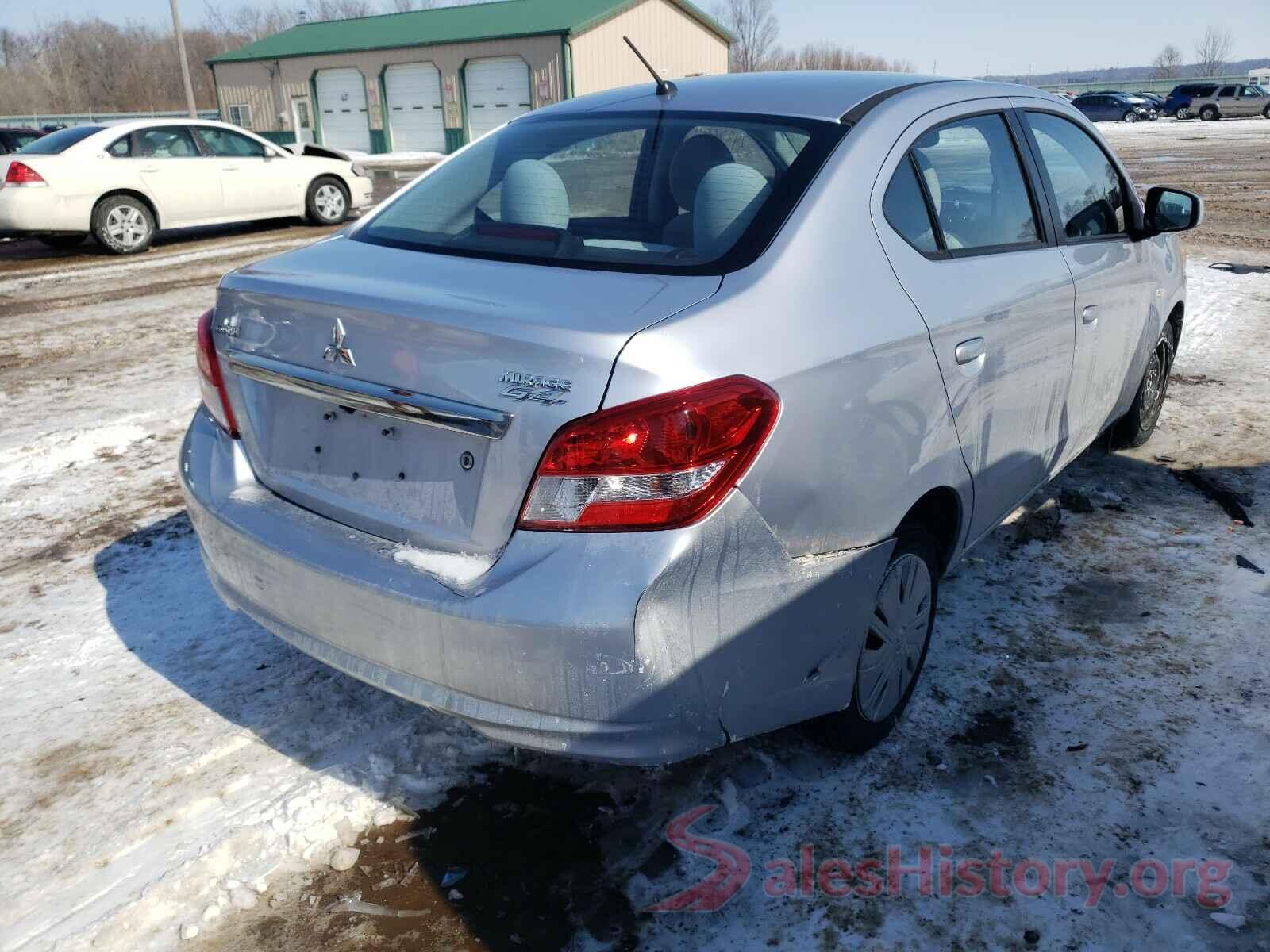 ML32F3FJ0HHF09887 2017 MITSUBISHI MIRAGE