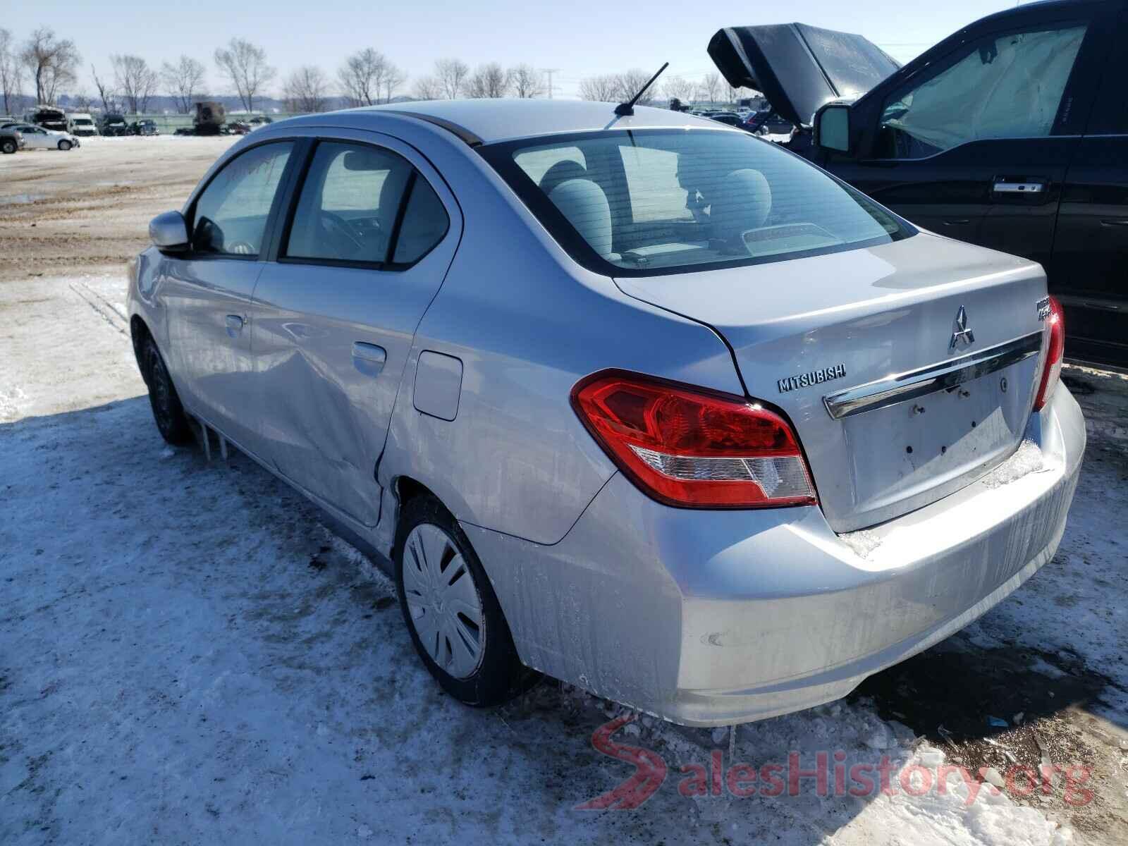 ML32F3FJ0HHF09887 2017 MITSUBISHI MIRAGE