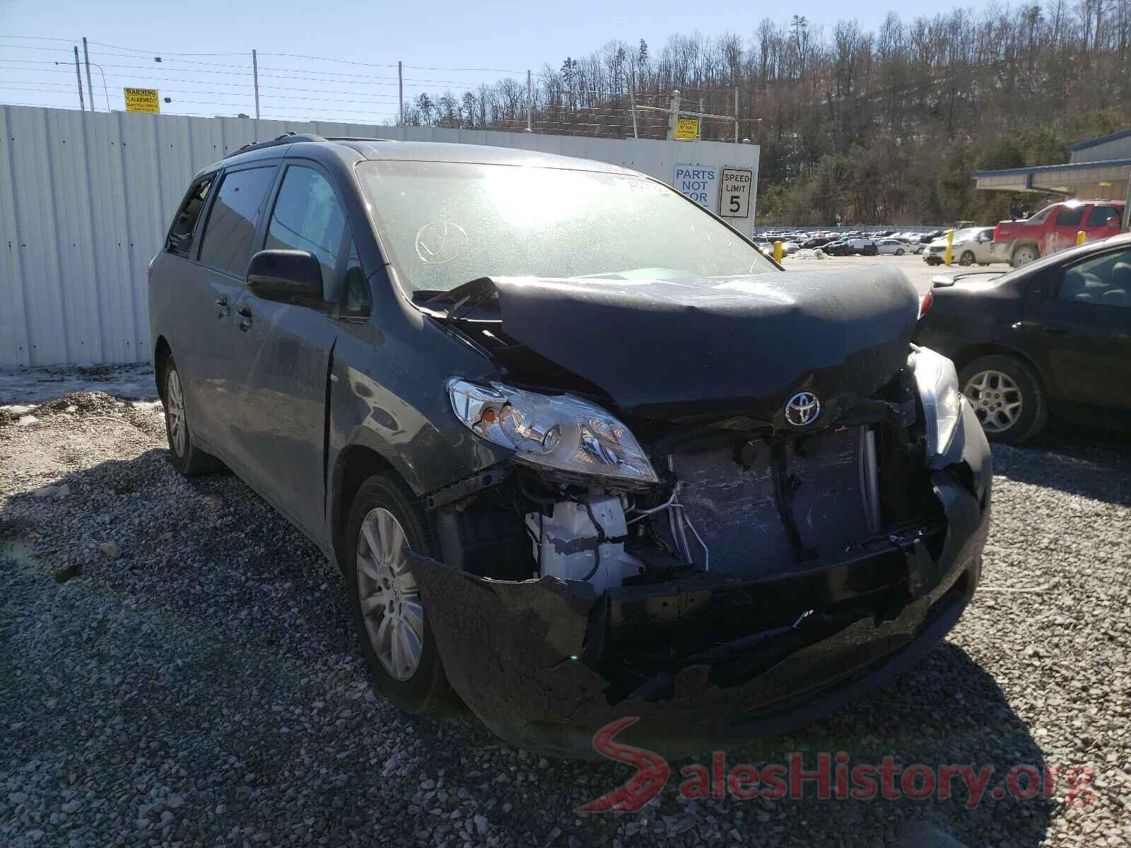 5TDJK3DC1GS136407 2016 TOYOTA SIENNA