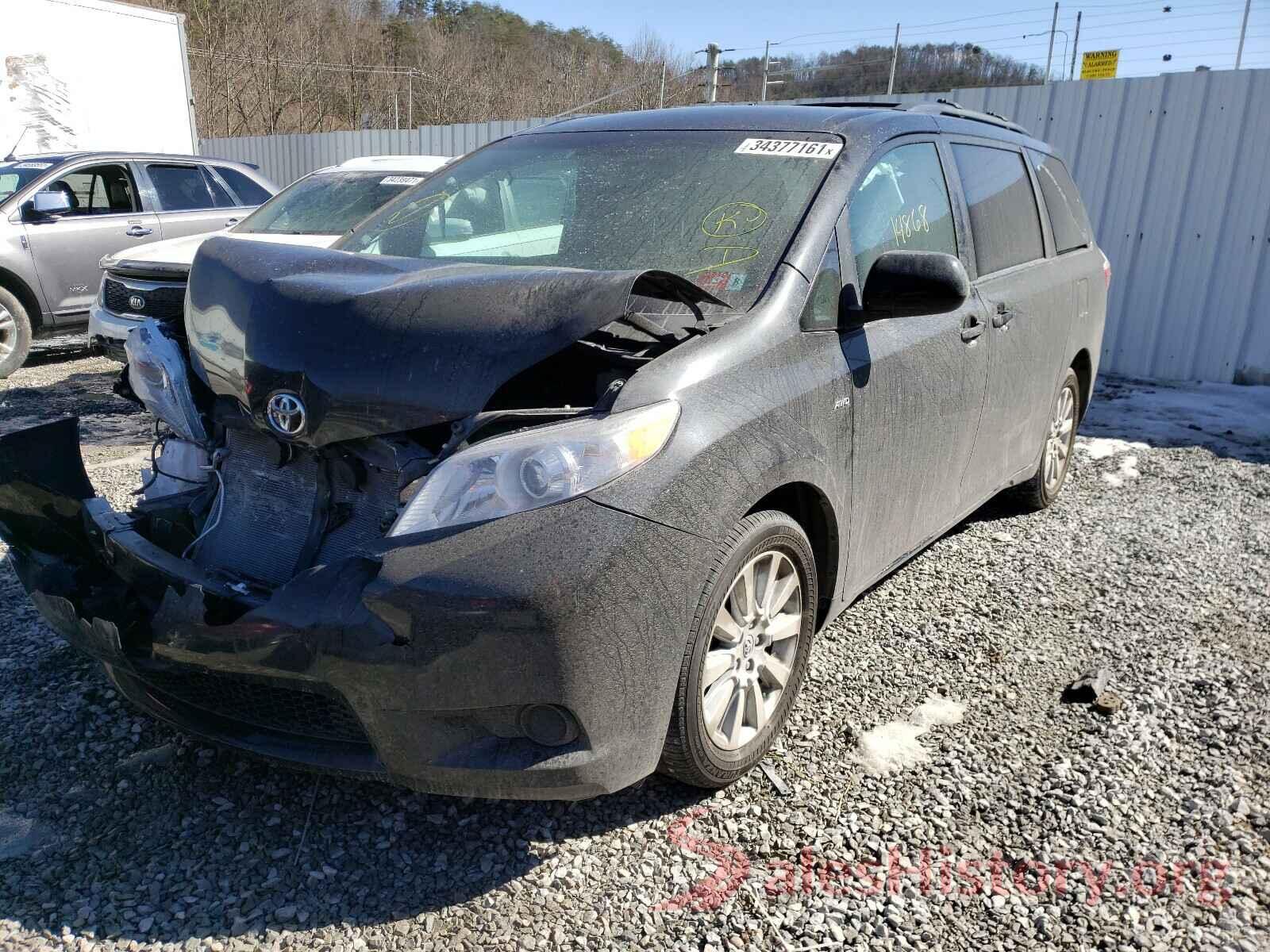 5TDJK3DC1GS136407 2016 TOYOTA SIENNA