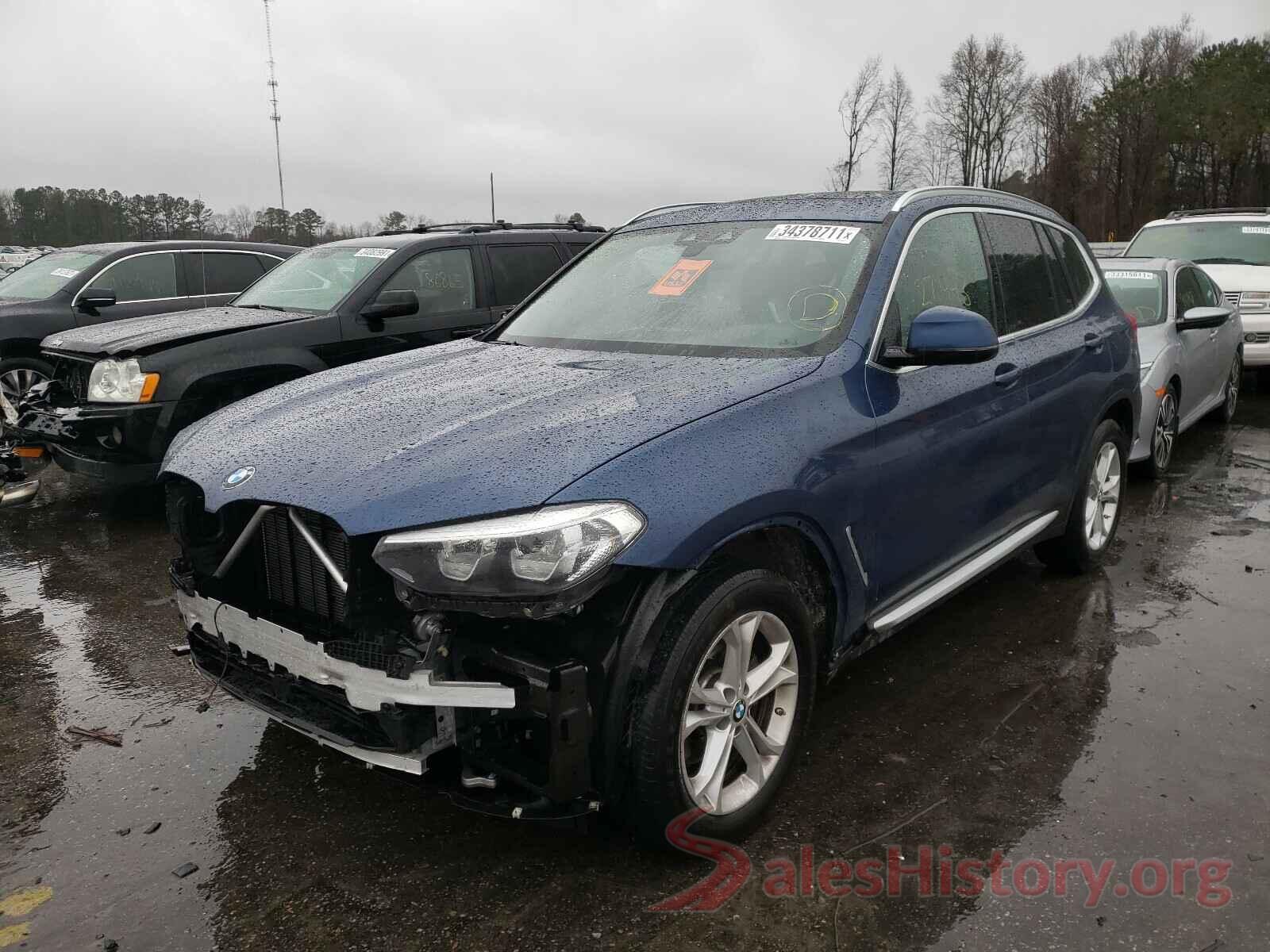 5UXTR7C55KLR52169 2019 BMW X3