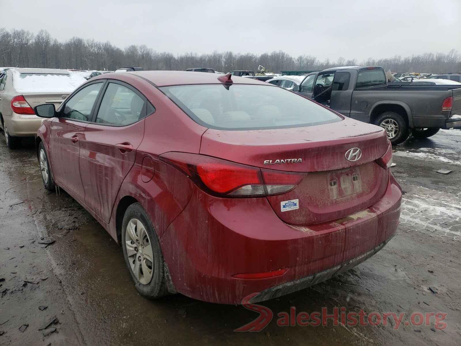 5NPDH4AE1GH799313 2016 HYUNDAI ELANTRA