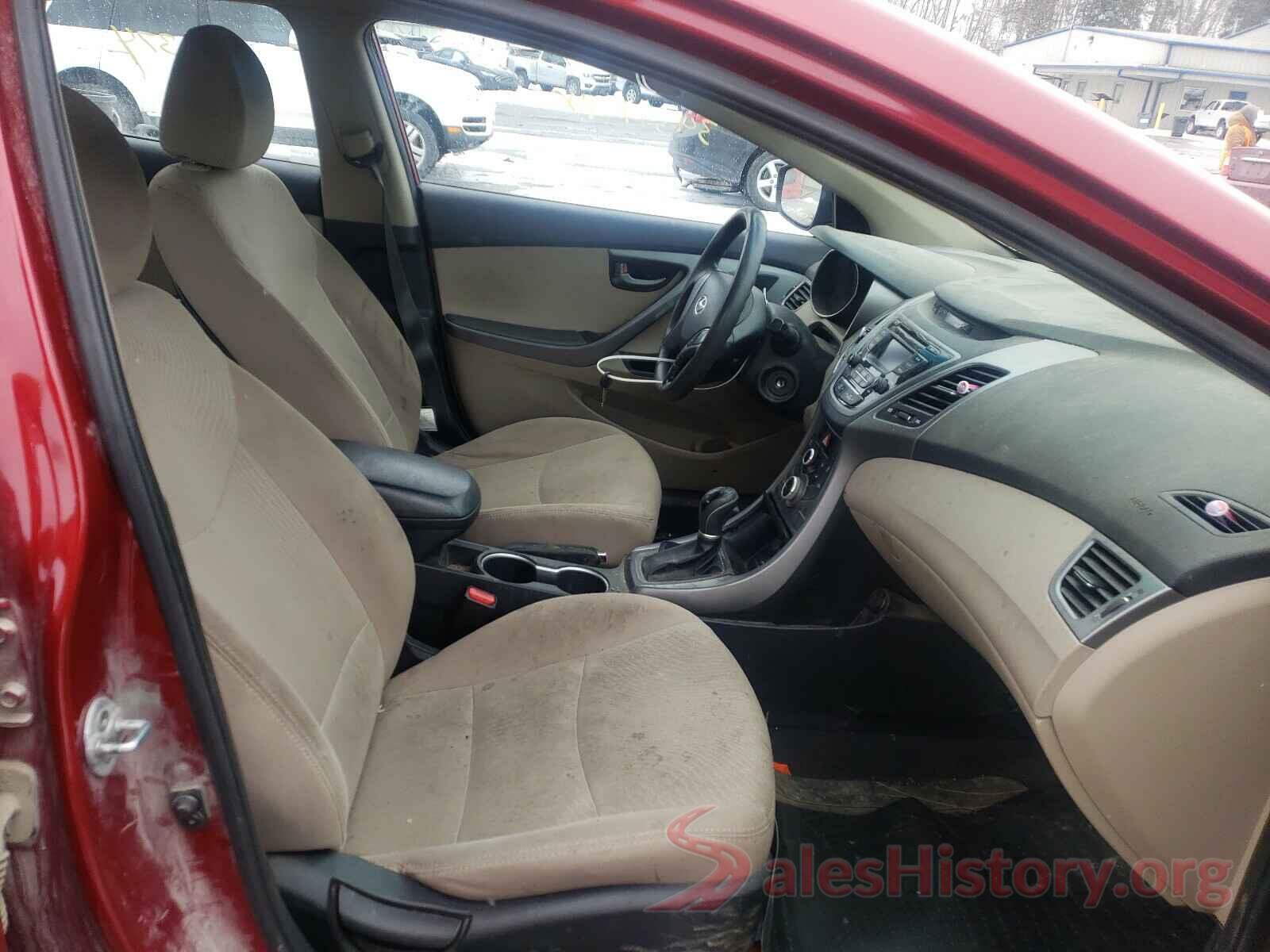 5NPDH4AE1GH799313 2016 HYUNDAI ELANTRA