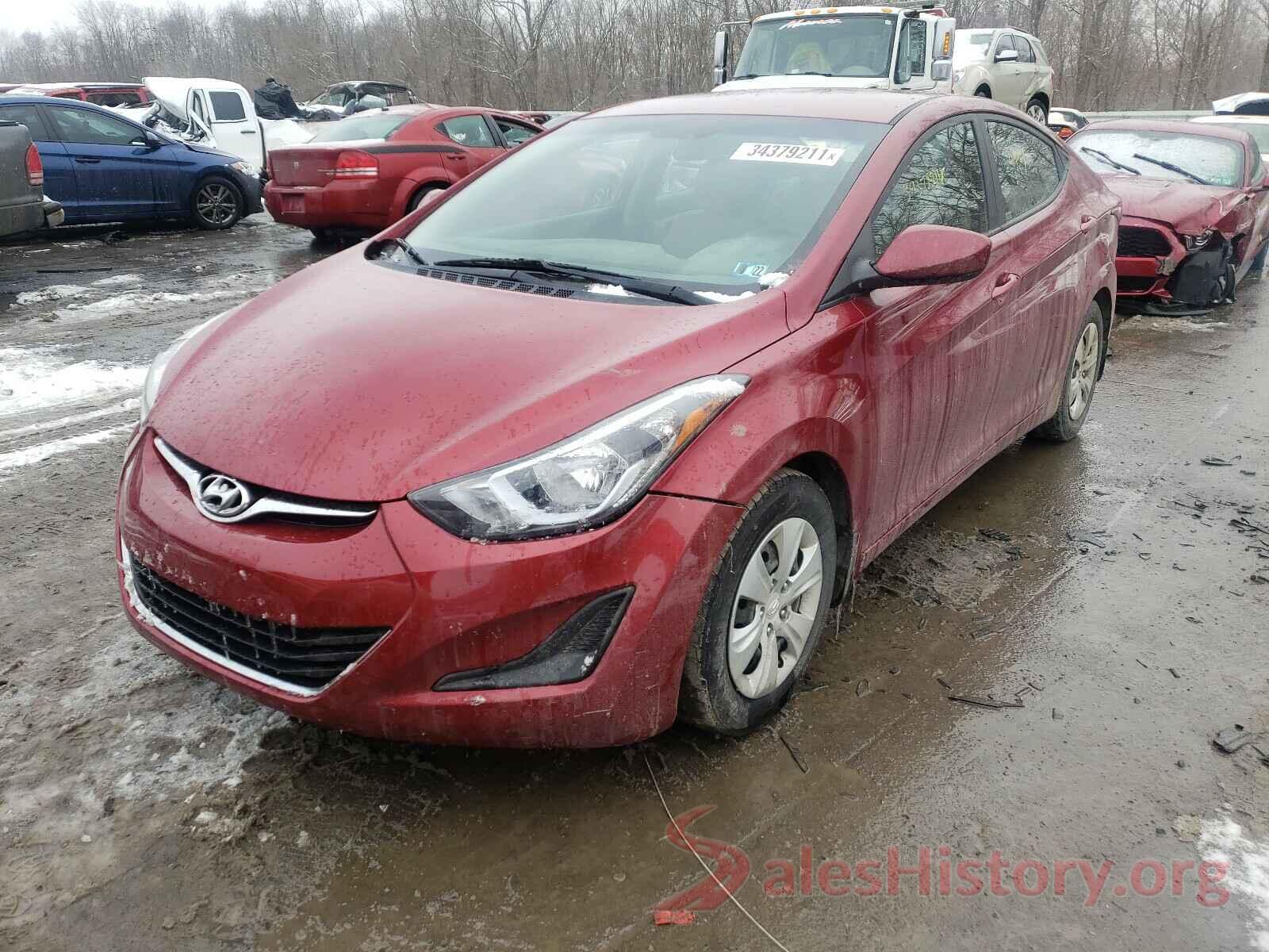 5NPDH4AE1GH799313 2016 HYUNDAI ELANTRA