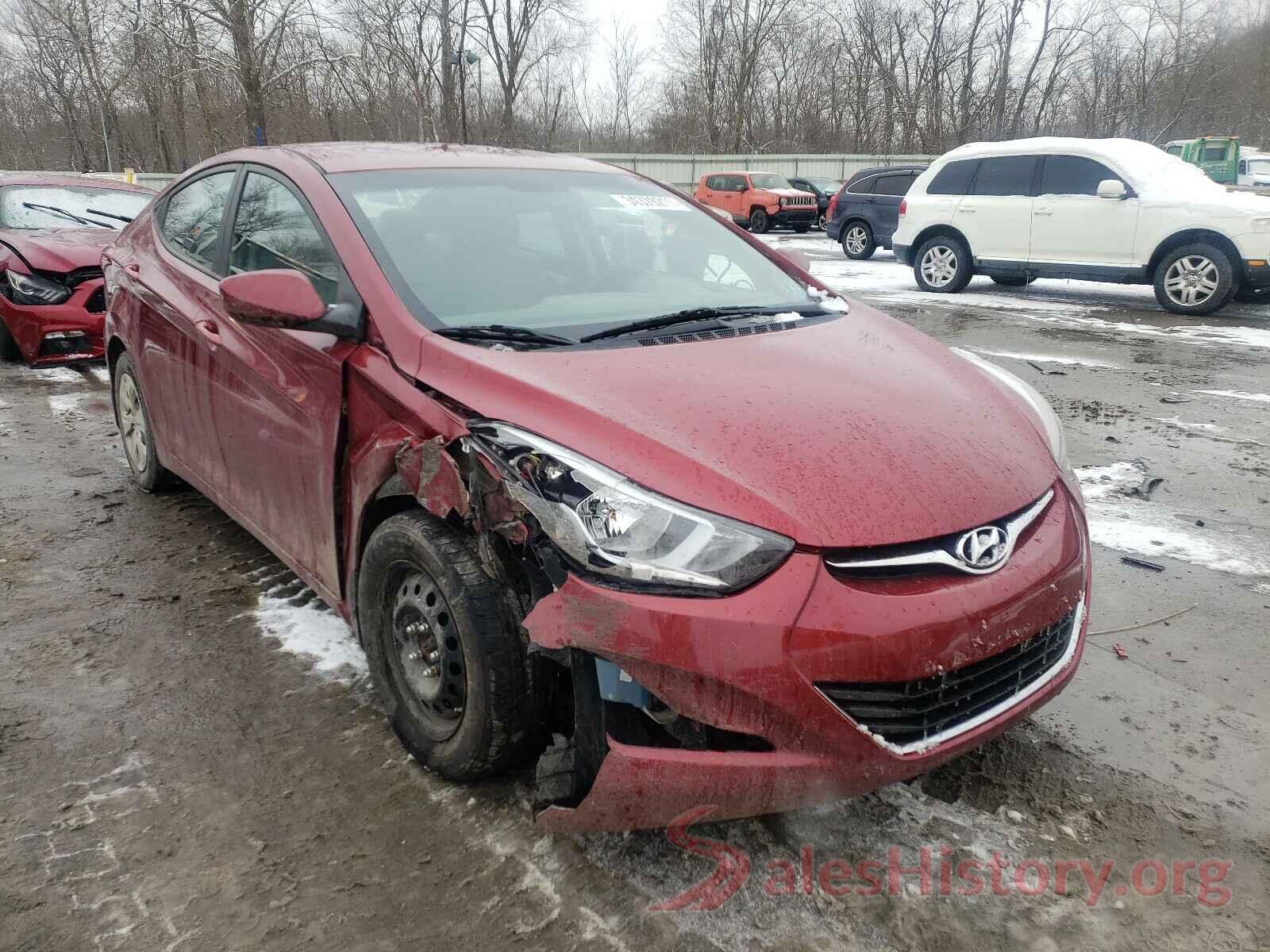 5NPDH4AE1GH799313 2016 HYUNDAI ELANTRA