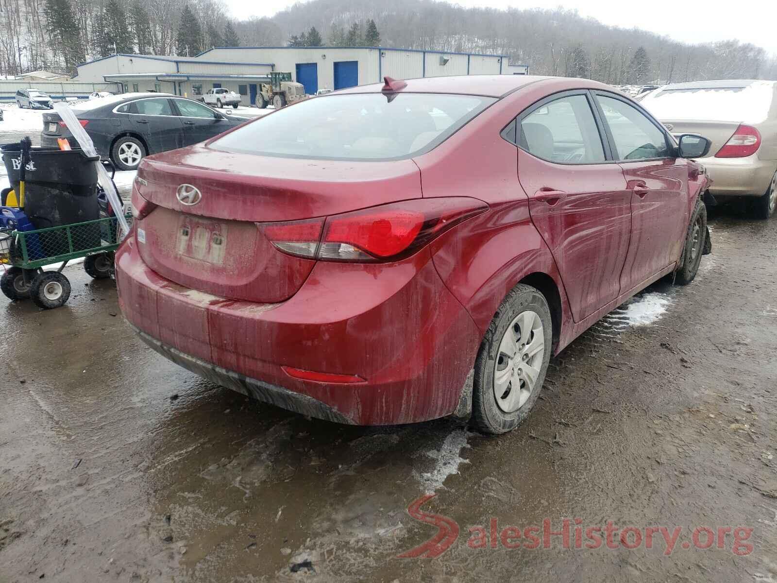 5NPDH4AE1GH799313 2016 HYUNDAI ELANTRA