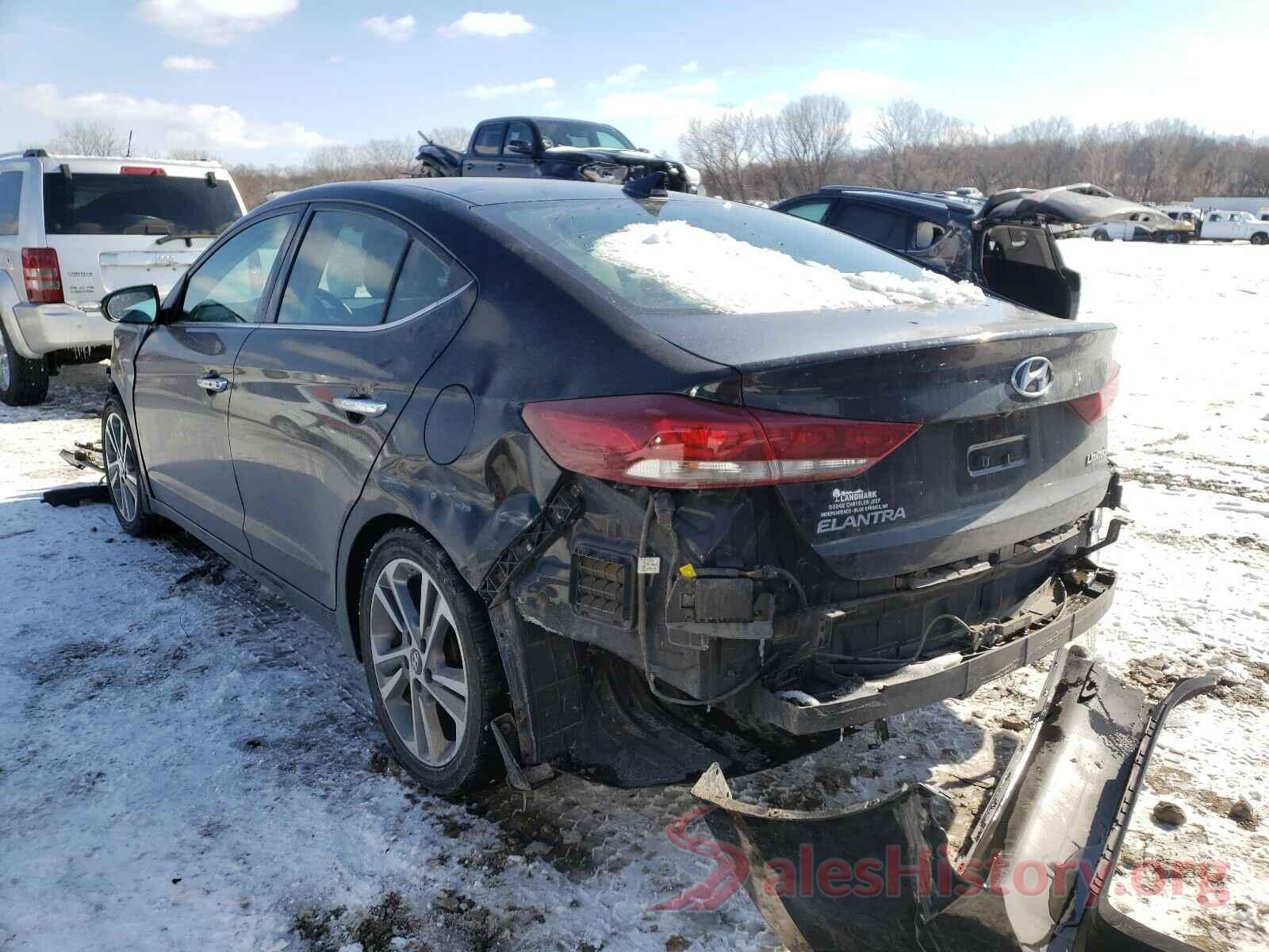 5NPD84LF7HH130373 2017 HYUNDAI ELANTRA