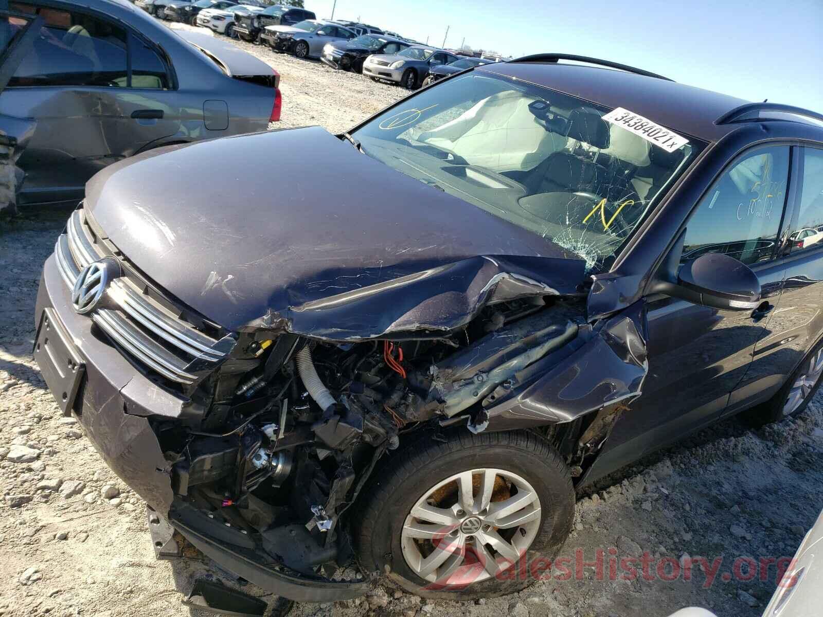 WVGBV7AX7GW571101 2016 VOLKSWAGEN TIGUAN