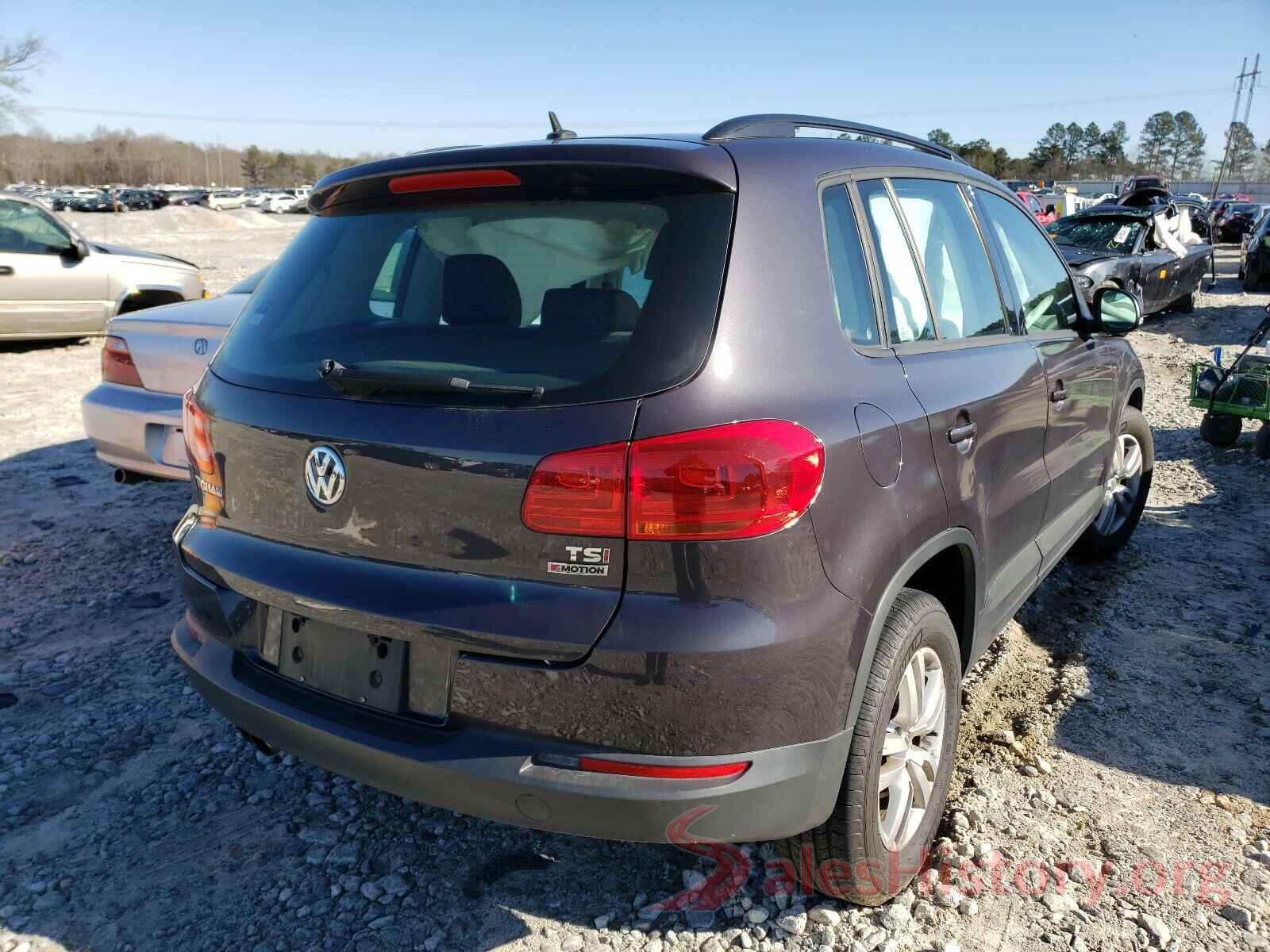 WVGBV7AX7GW571101 2016 VOLKSWAGEN TIGUAN