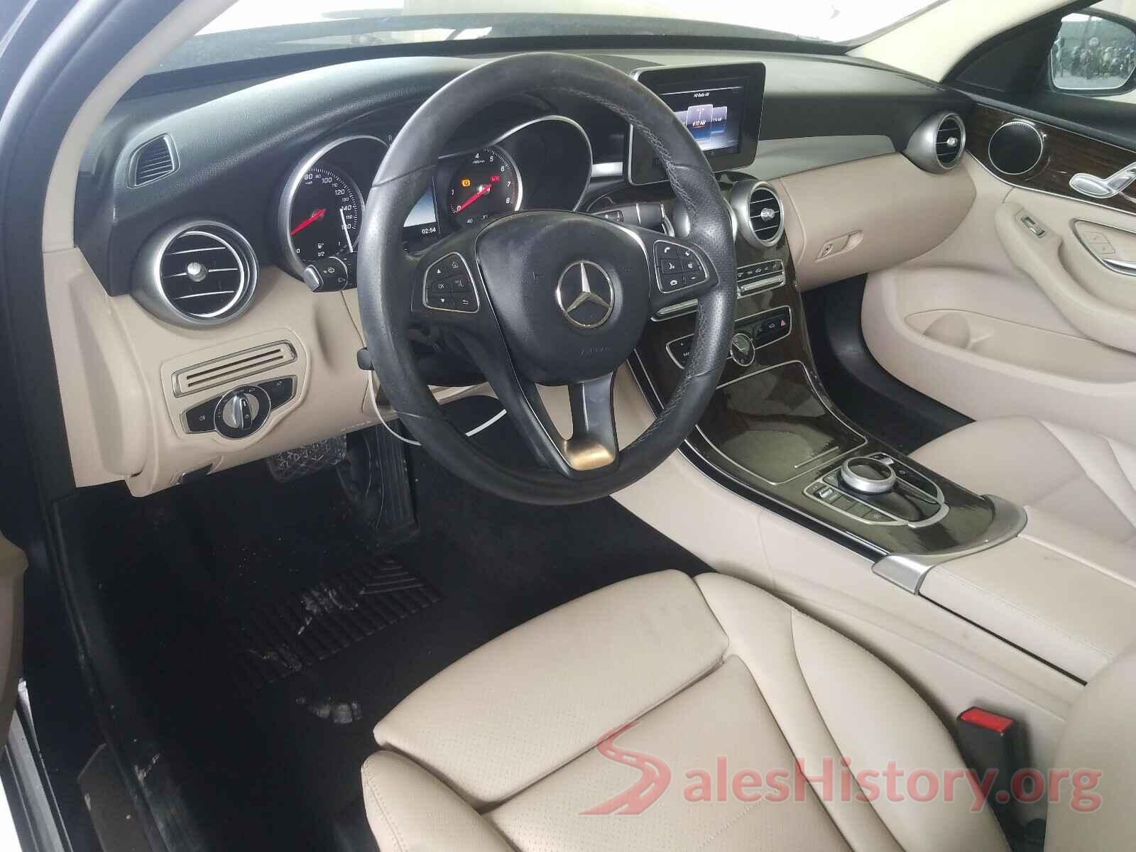 55SWF4JB9HU225660 2017 MERCEDES-BENZ C CLASS