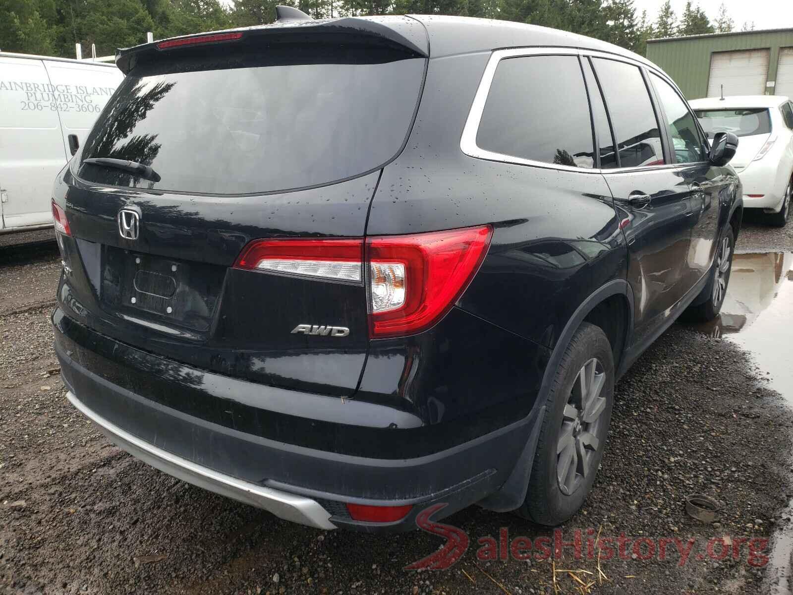 5FNYF6H56KB051382 2019 HONDA PILOT