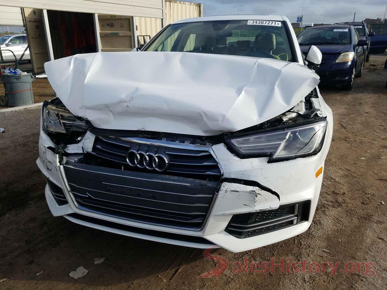 WAUKMAF42JA066216 2018 AUDI A4