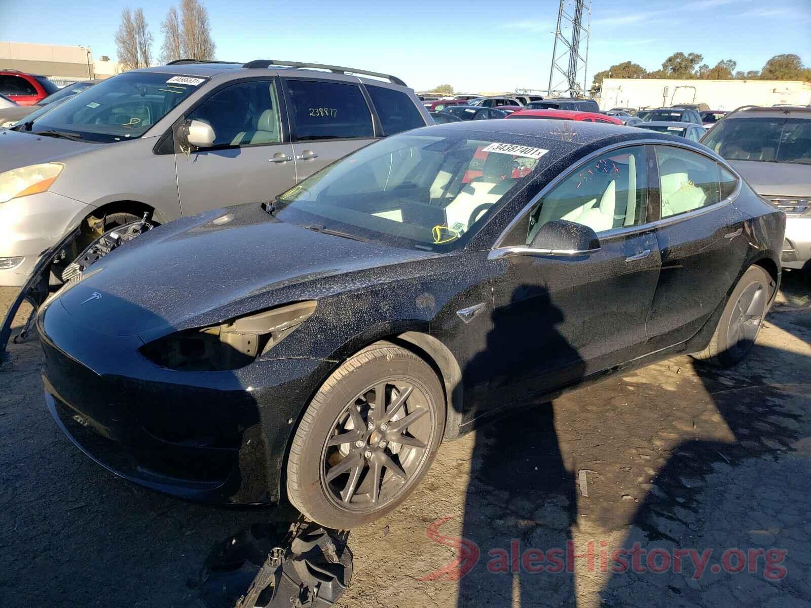 5YJ3E1EA6KF311958 2019 TESLA MODEL 3