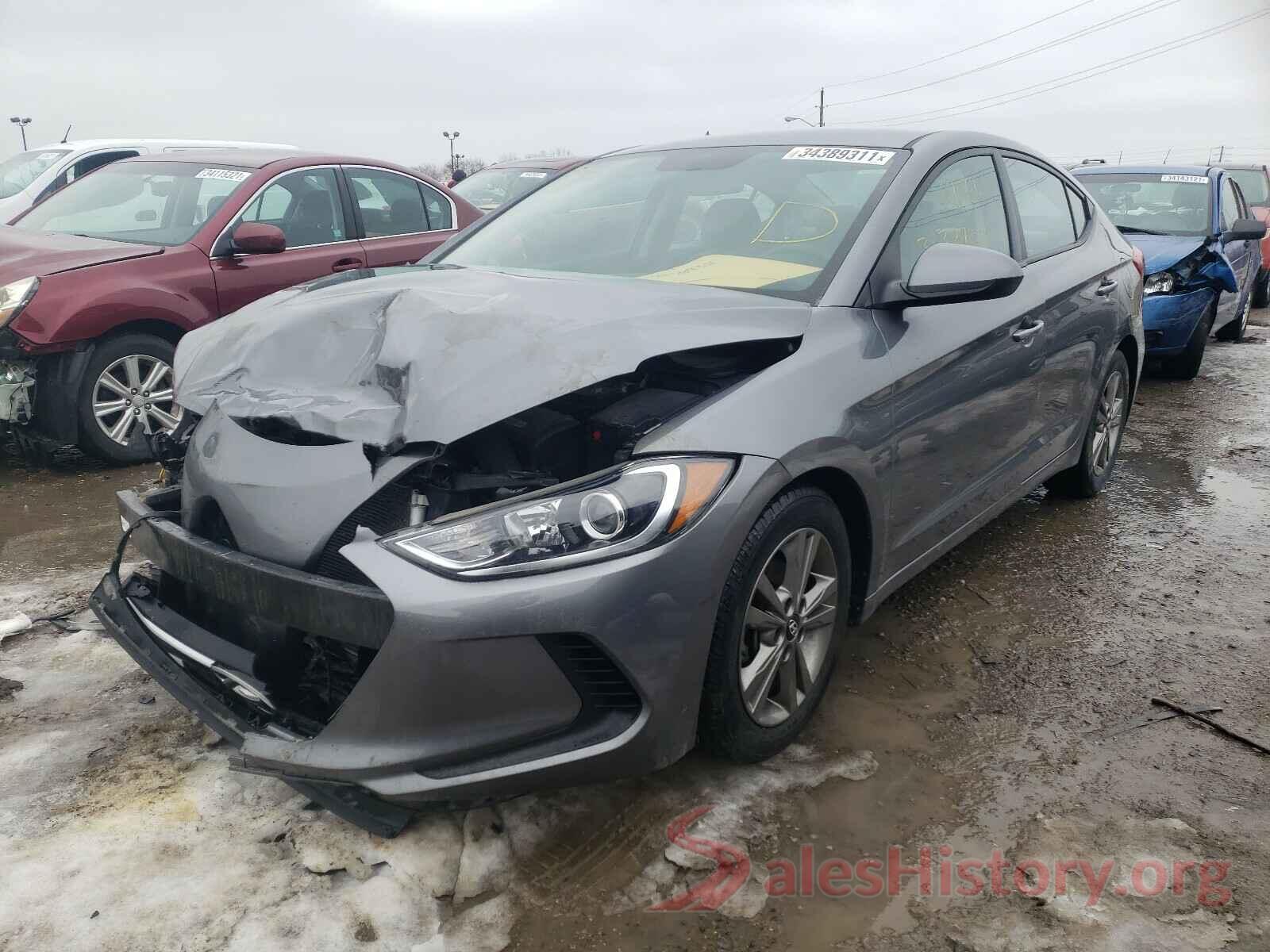 5NPD84LF2JH295530 2018 HYUNDAI ELANTRA