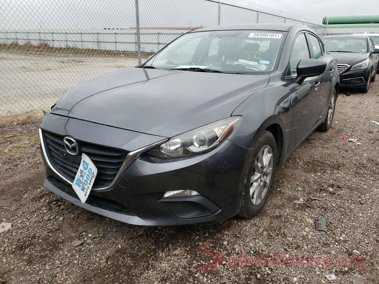 JM1BM1U78G1336168 2016 MAZDA 3