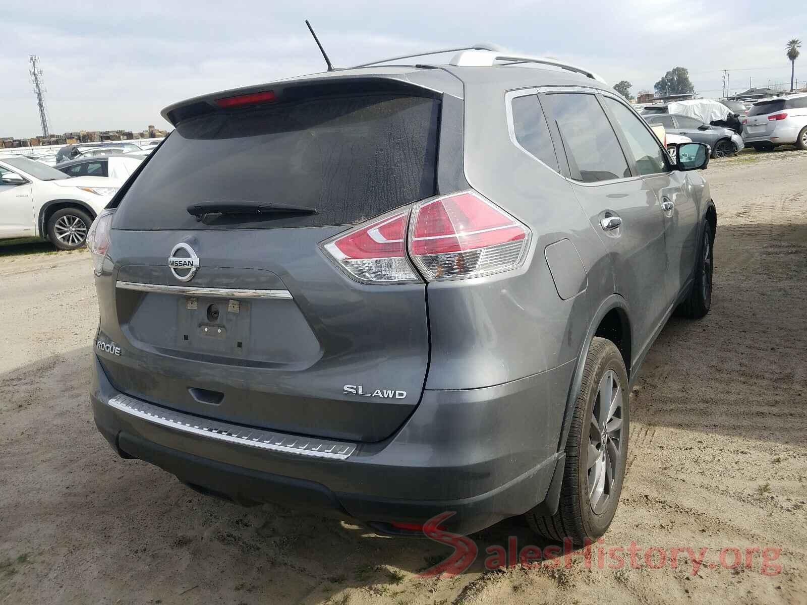 5N1AT2MV2GC766443 2016 NISSAN ROGUE