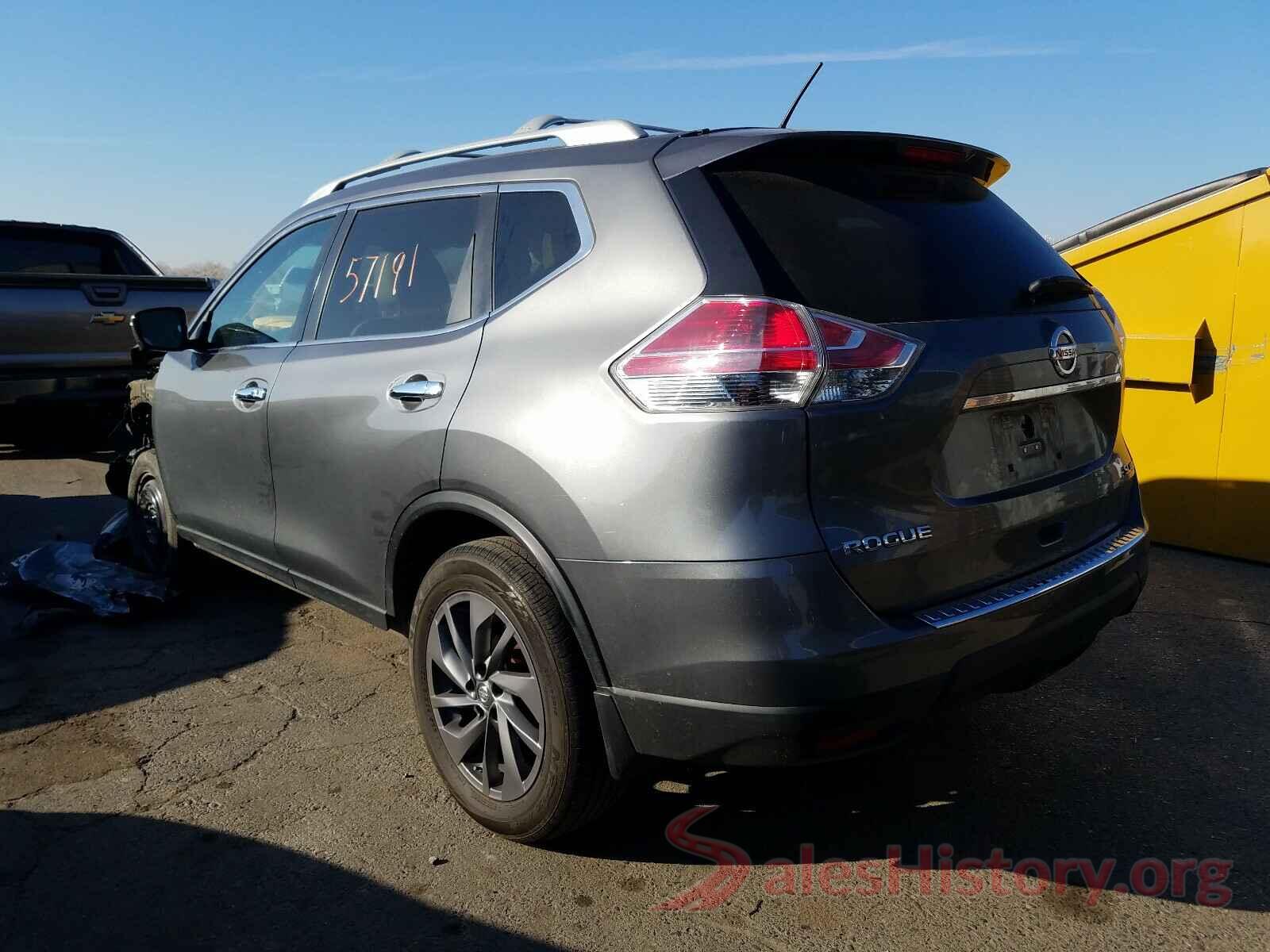 5N1AT2MV2GC766443 2016 NISSAN ROGUE