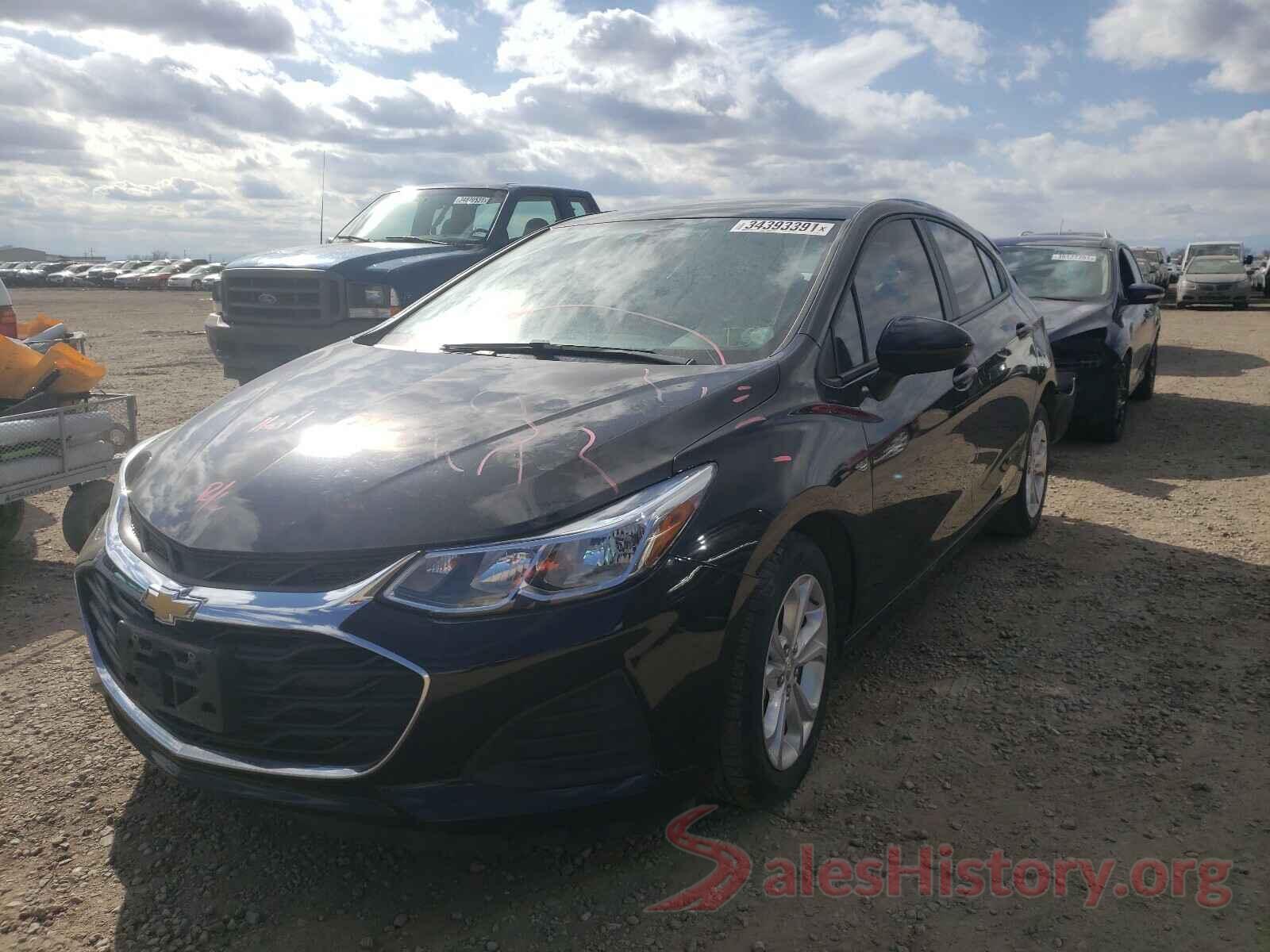 3G1BC6SM9KS591503 2019 CHEVROLET CRUZE