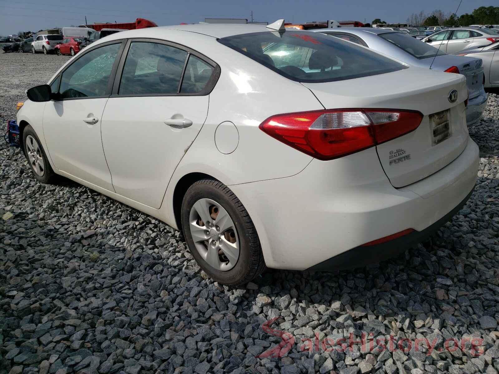 KNAFK4A66G5587586 2016 KIA FORTE