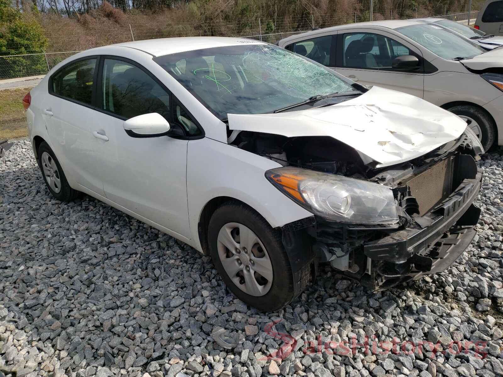 KNAFK4A66G5587586 2016 KIA FORTE