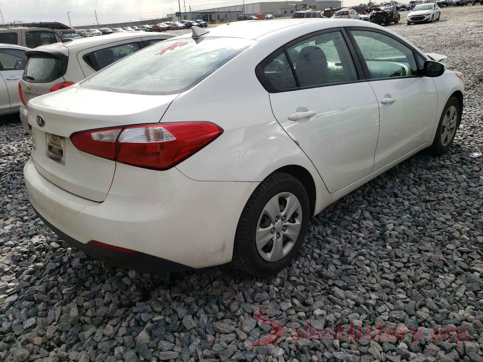 KNAFK4A66G5587586 2016 KIA FORTE