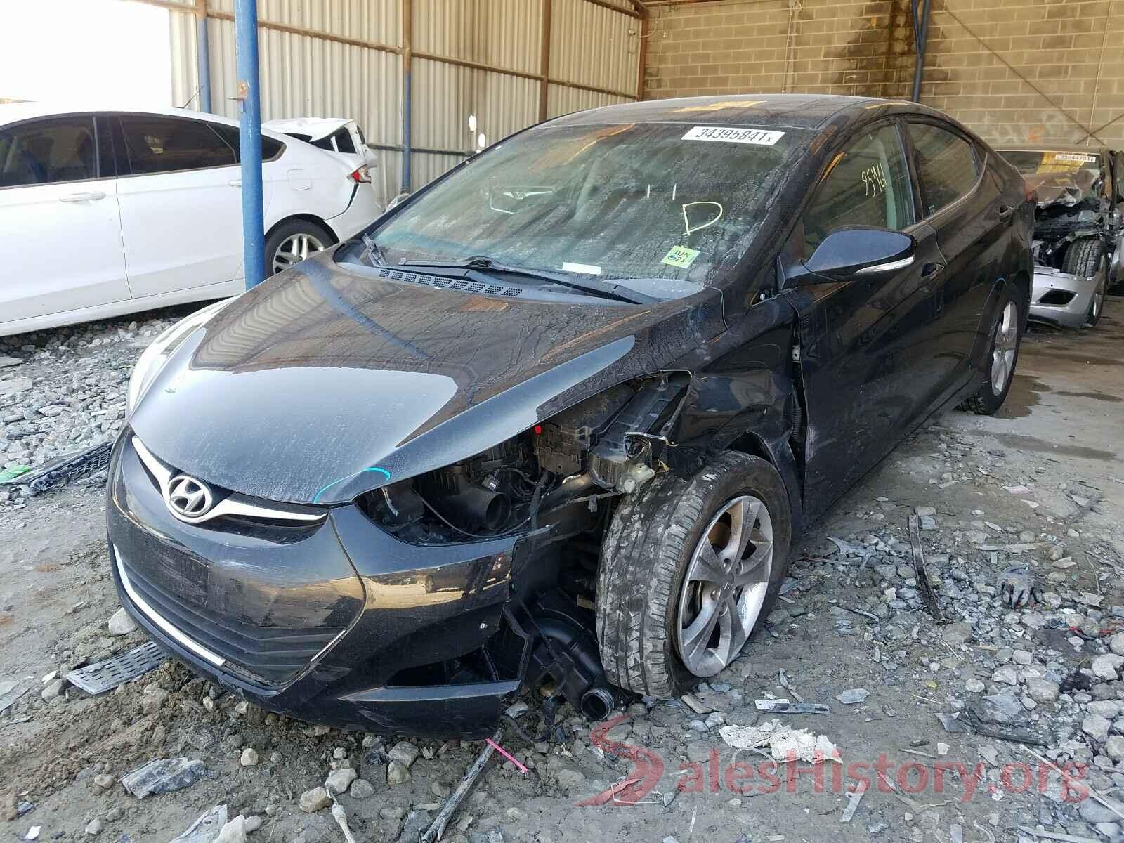 5NPDH4AE7GH677958 2016 HYUNDAI ELANTRA