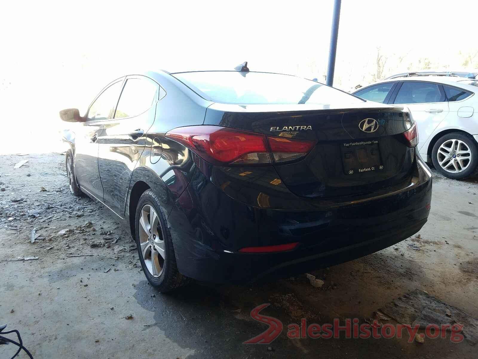 5NPDH4AE7GH677958 2016 HYUNDAI ELANTRA