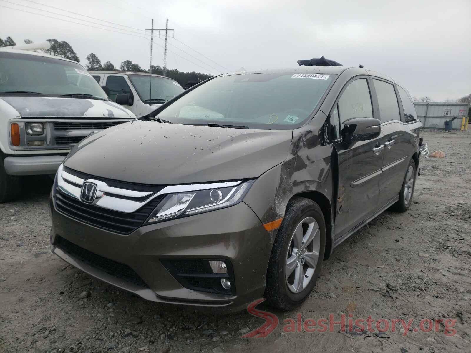 5FNRL6H79KB016592 2019 HONDA ODYSSEY