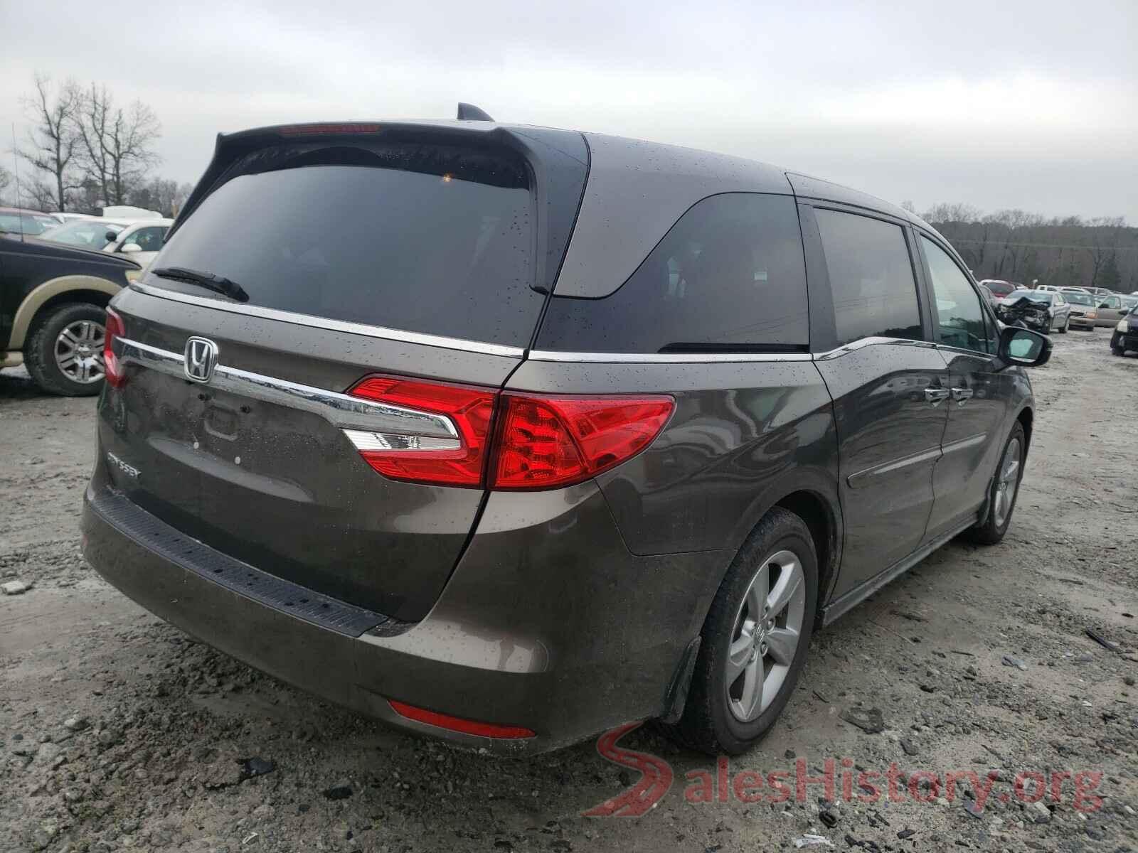 5FNRL6H79KB016592 2019 HONDA ODYSSEY