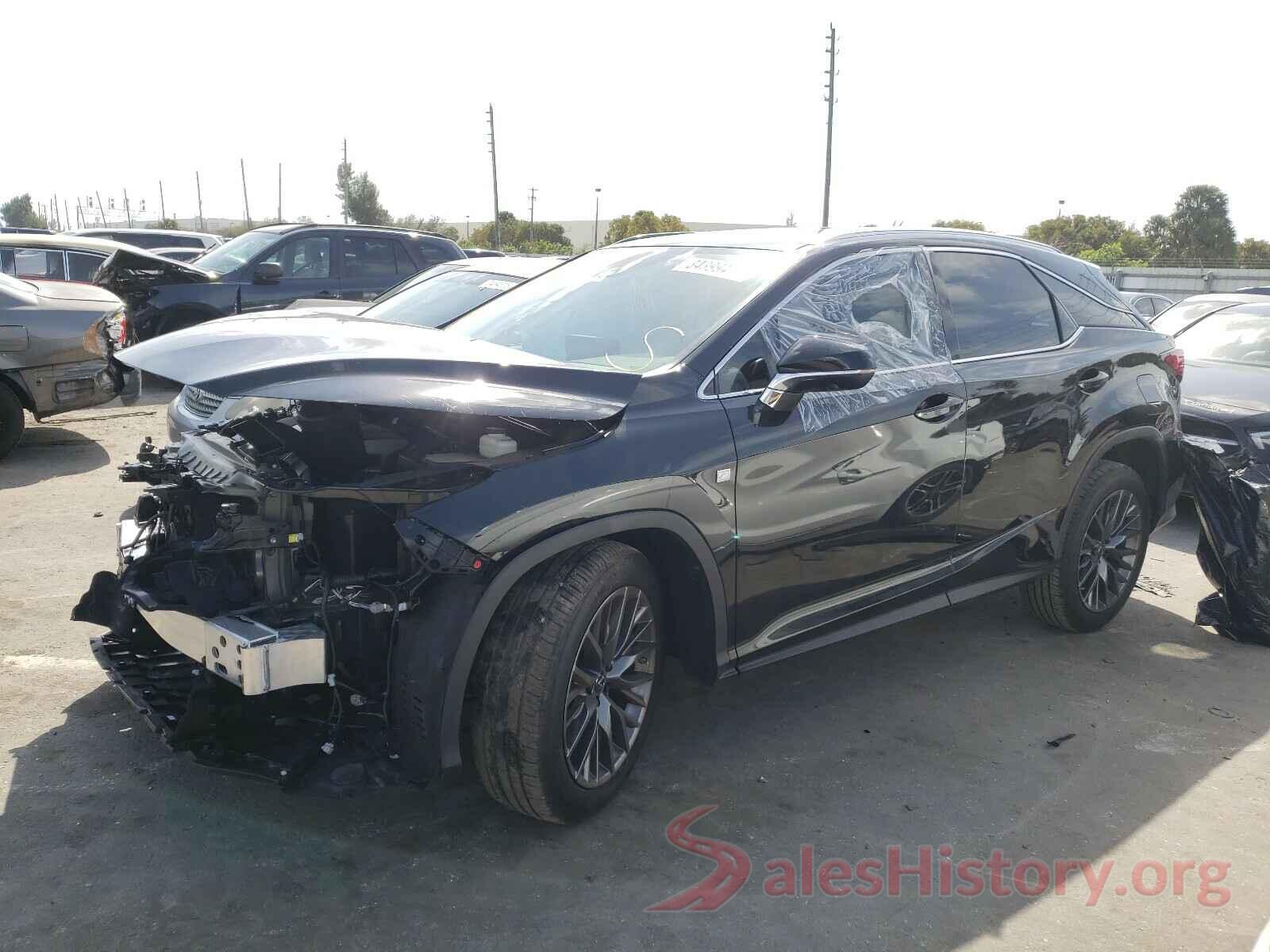 2T2YZMDA9MC273383 2021 LEXUS RX350