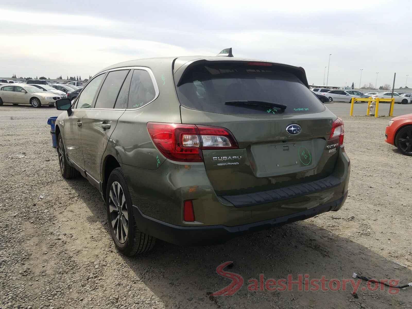 4S4BSANC8H3265461 2017 SUBARU OUTBACK