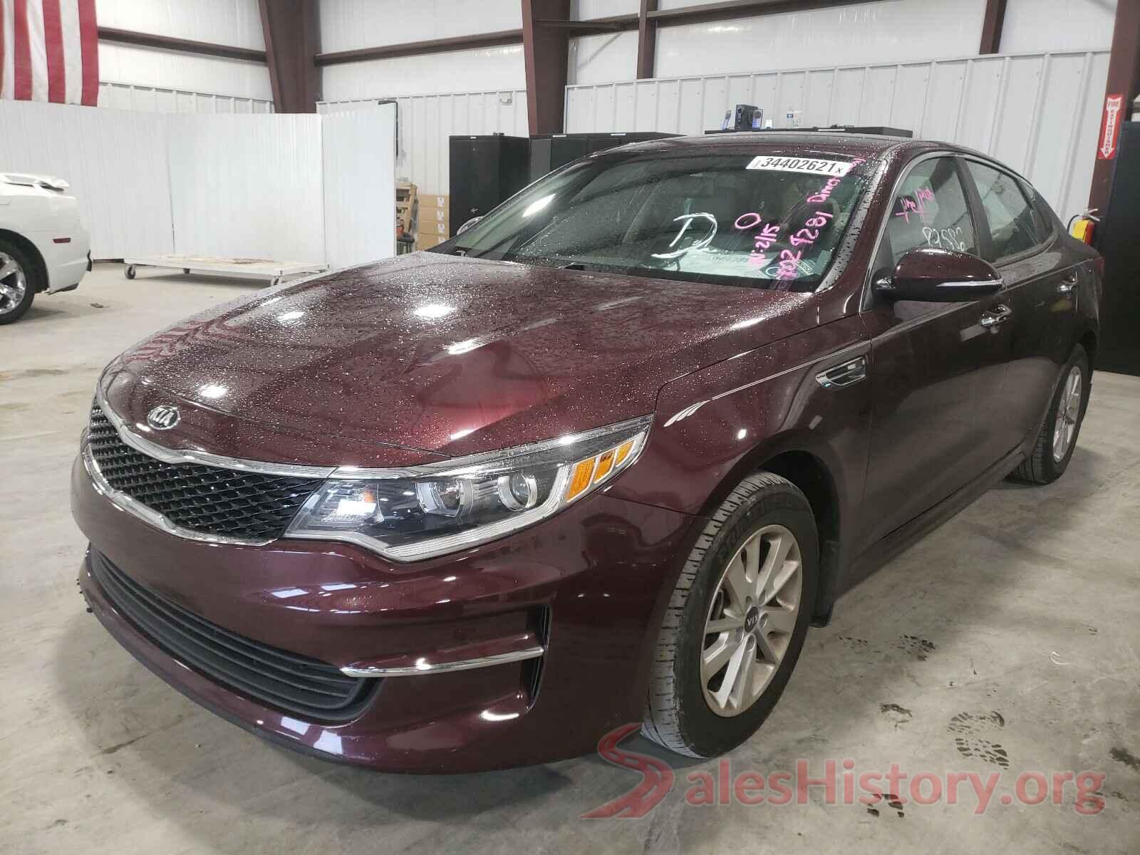 5XXGT4L38GG111830 2016 KIA OPTIMA