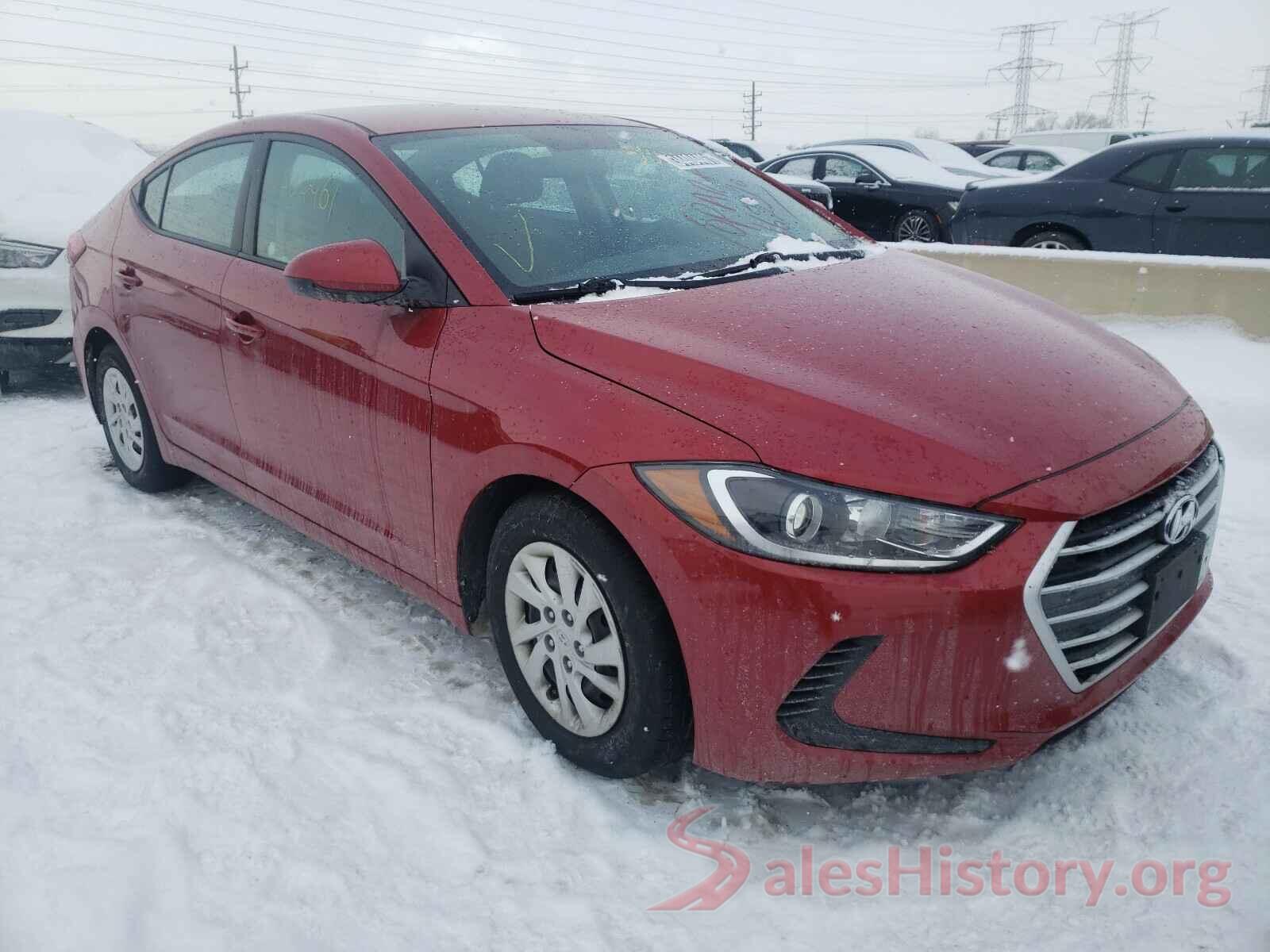 5NPD74LF7HH165370 2017 HYUNDAI ELANTRA