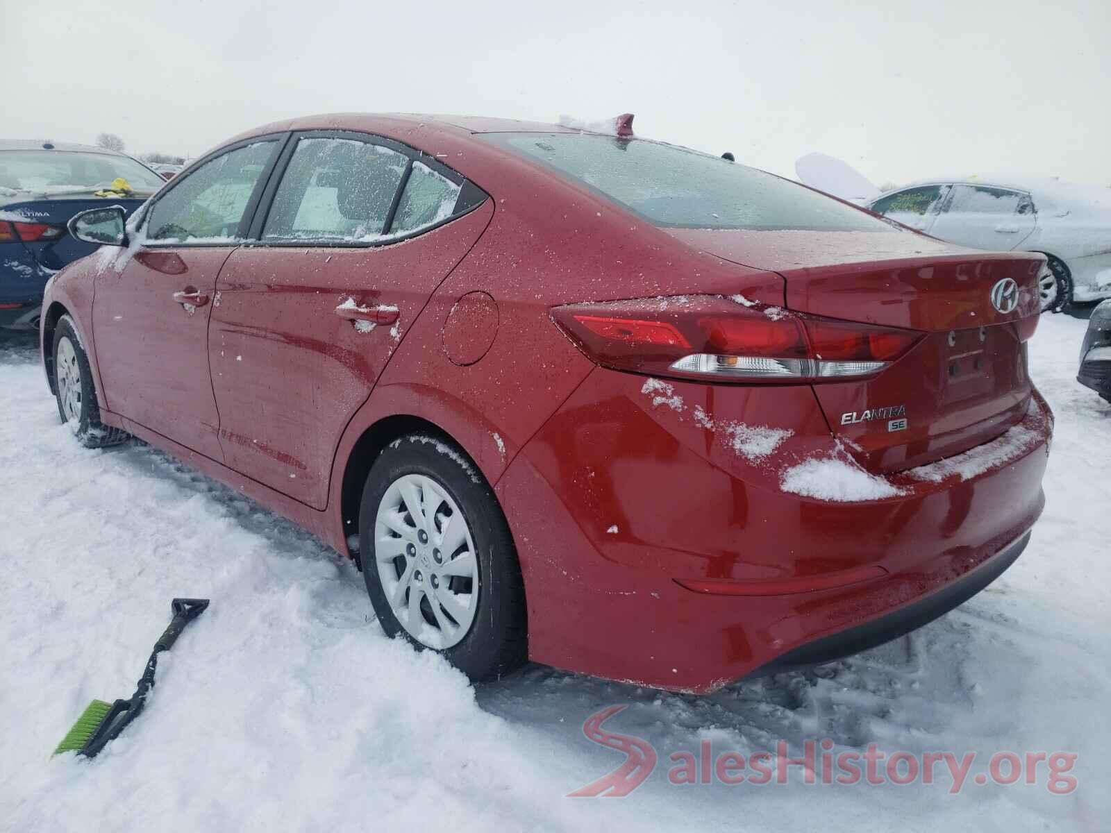 5NPD74LF7HH165370 2017 HYUNDAI ELANTRA