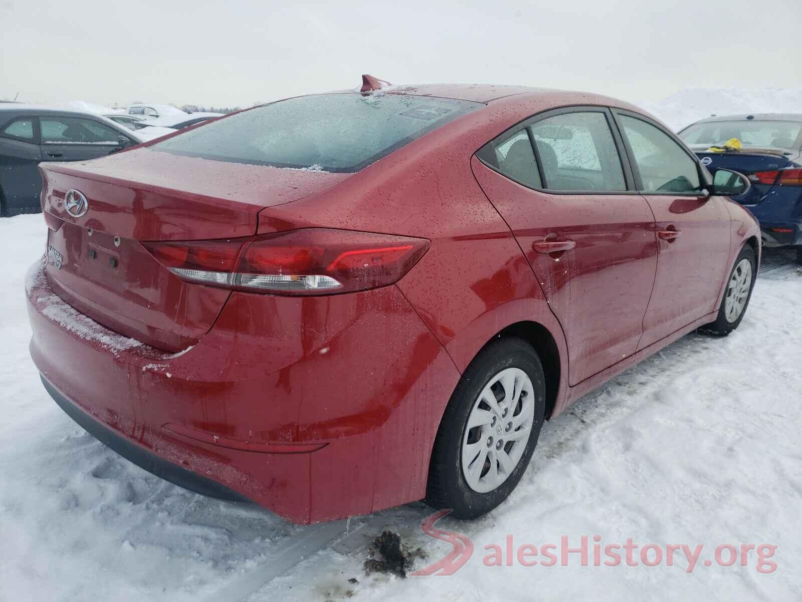 5NPD74LF7HH165370 2017 HYUNDAI ELANTRA