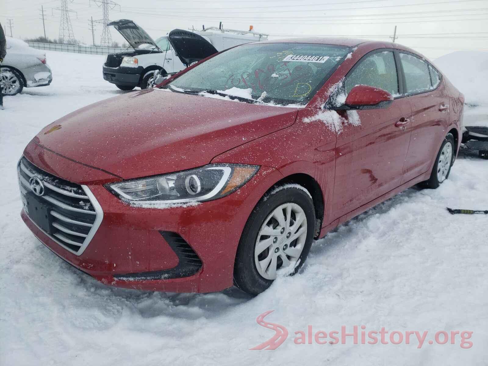 5NPD74LF7HH165370 2017 HYUNDAI ELANTRA