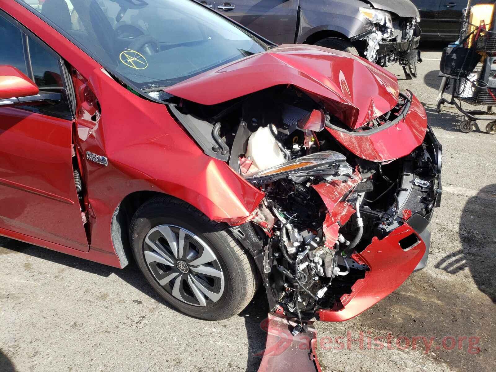 JTDKARFP9K3117754 2019 TOYOTA PRIUS