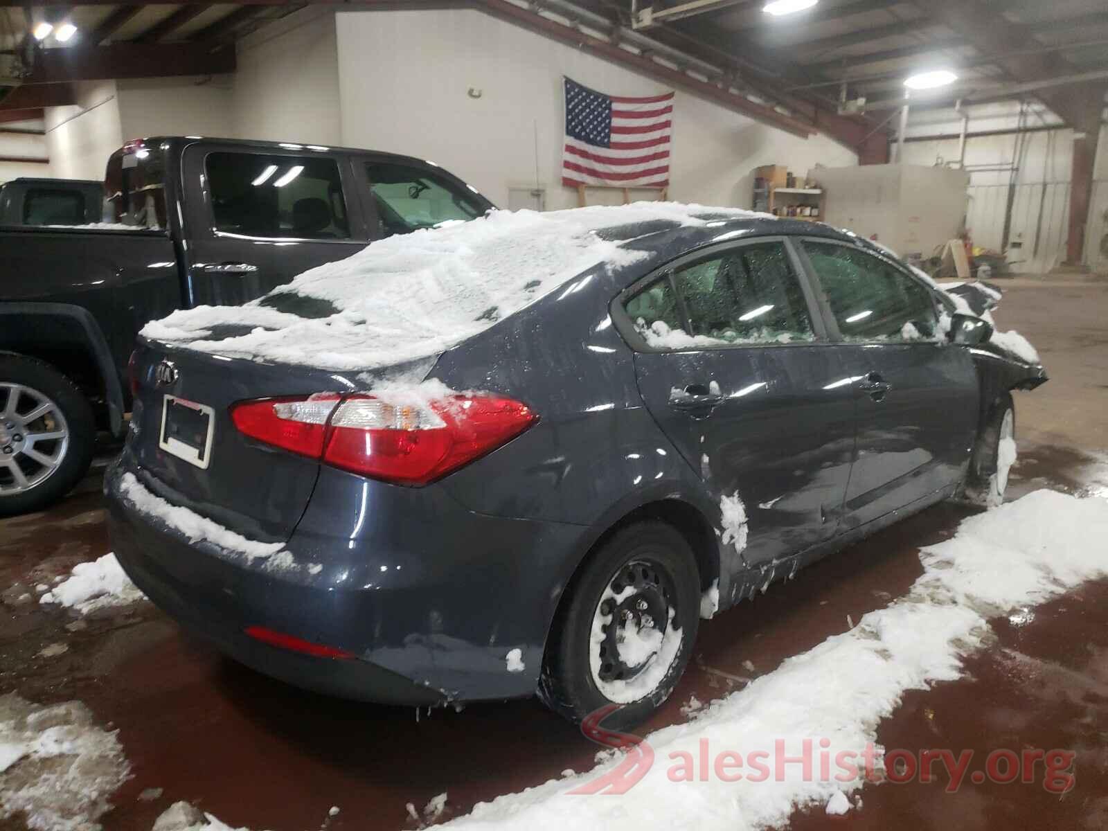 KNAFK4A69G5607457 2016 KIA FORTE