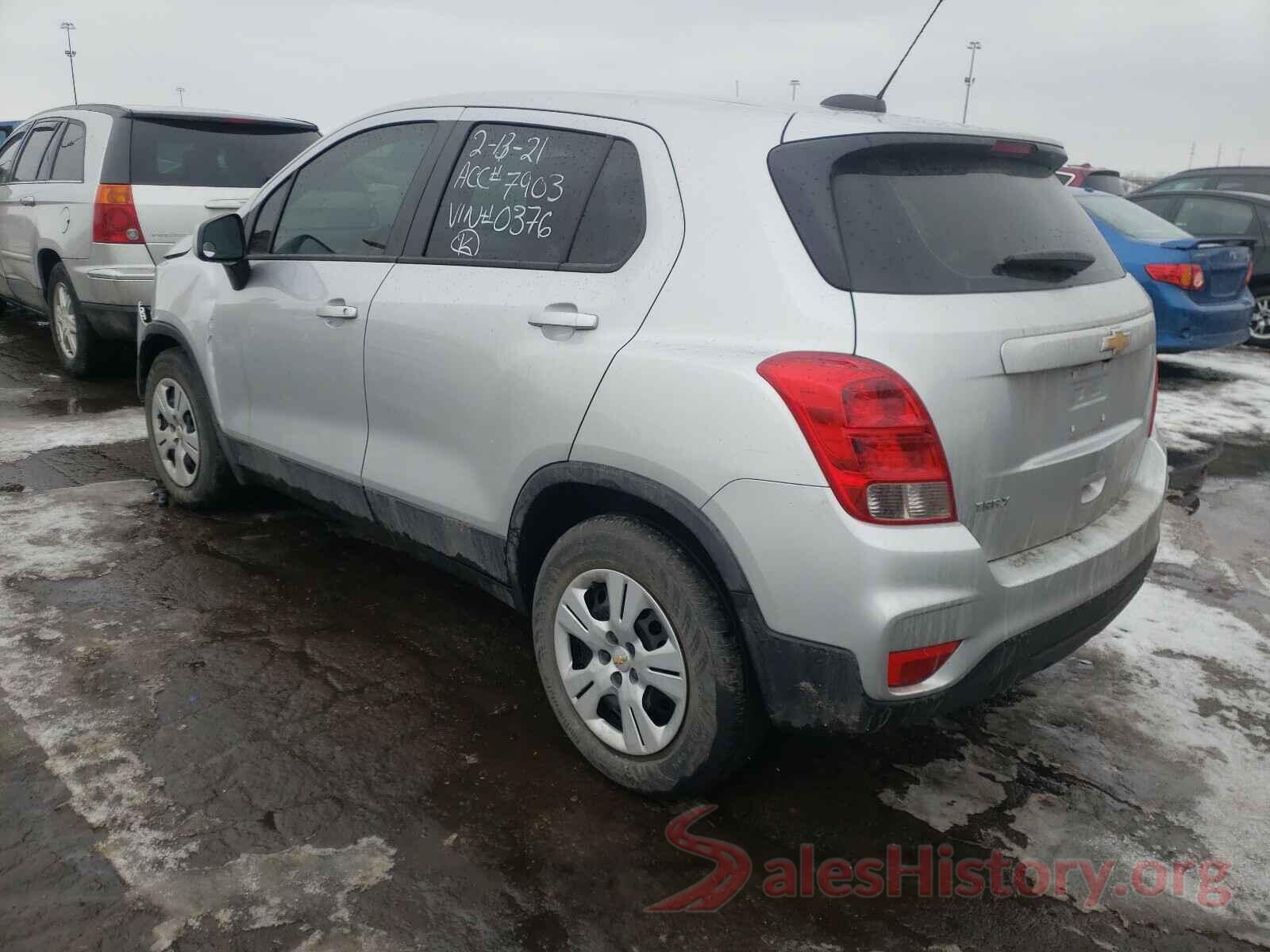 KL7CJKSB8JB510376 2018 CHEVROLET TRAX