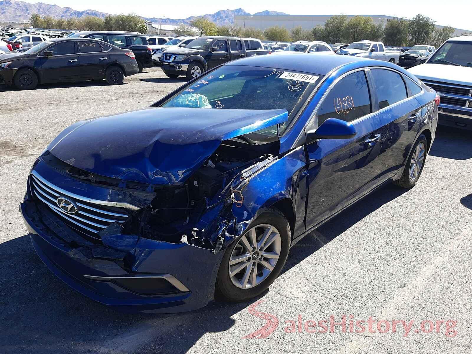 5NPE24AF8GH298286 2016 HYUNDAI SONATA