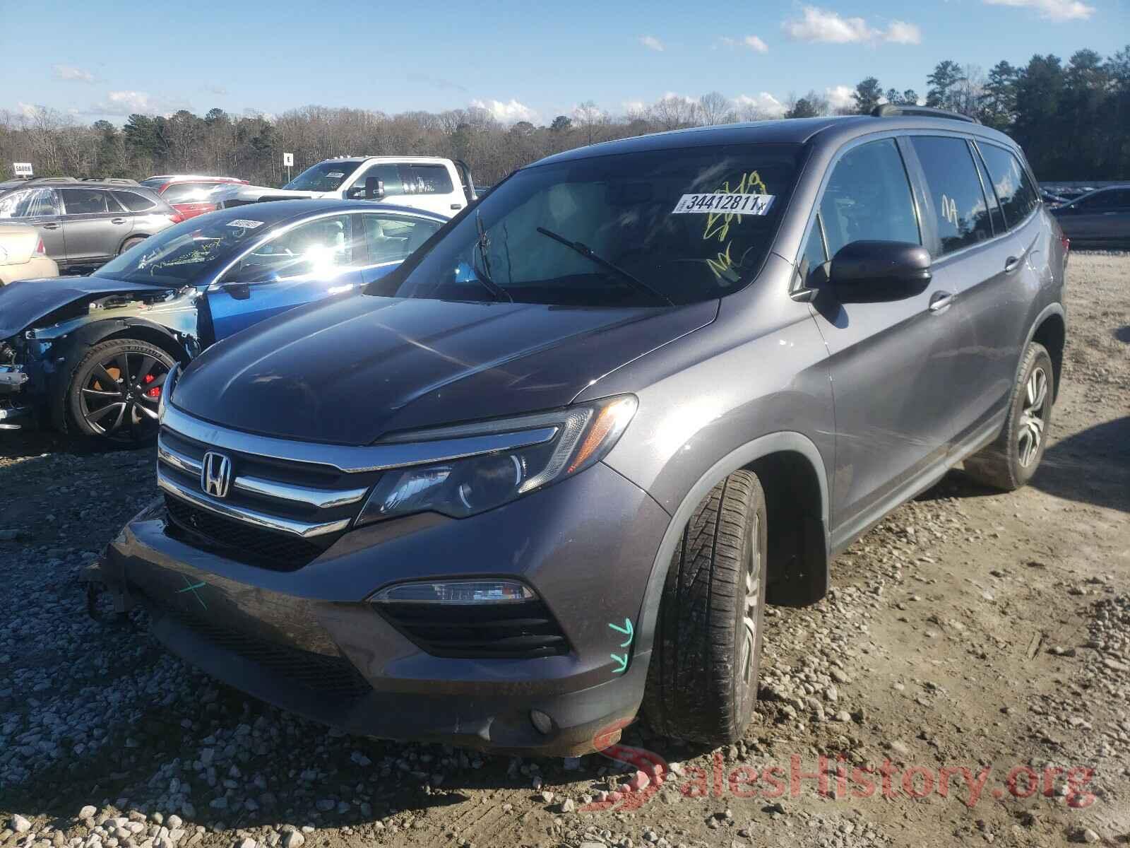 5FNYF5H56GB006735 2016 HONDA PILOT