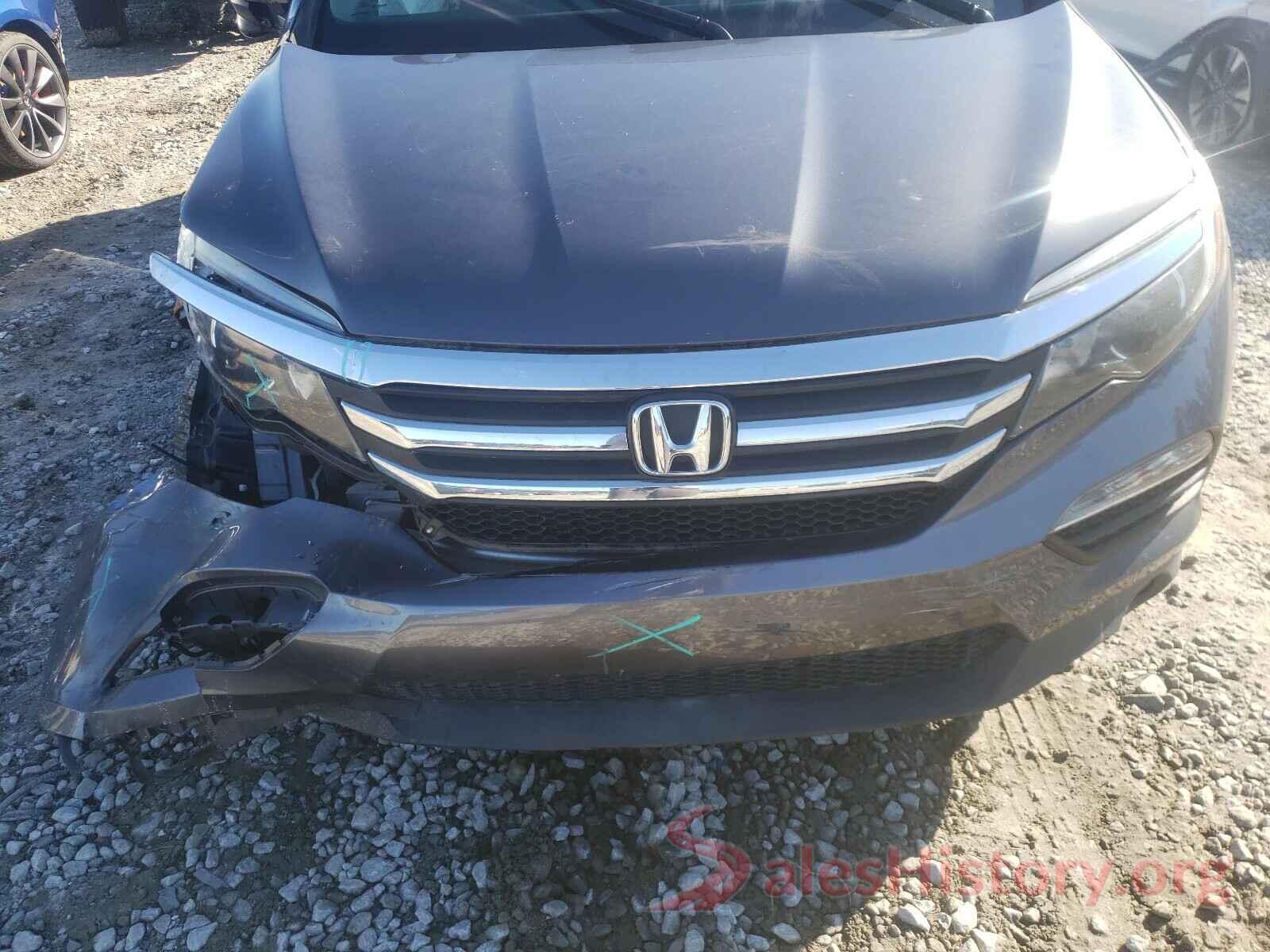 5FNYF5H56GB006735 2016 HONDA PILOT