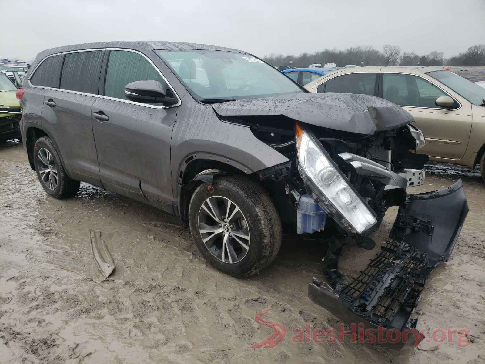 5TDZZRFH4KS364551 2019 TOYOTA HIGHLANDER