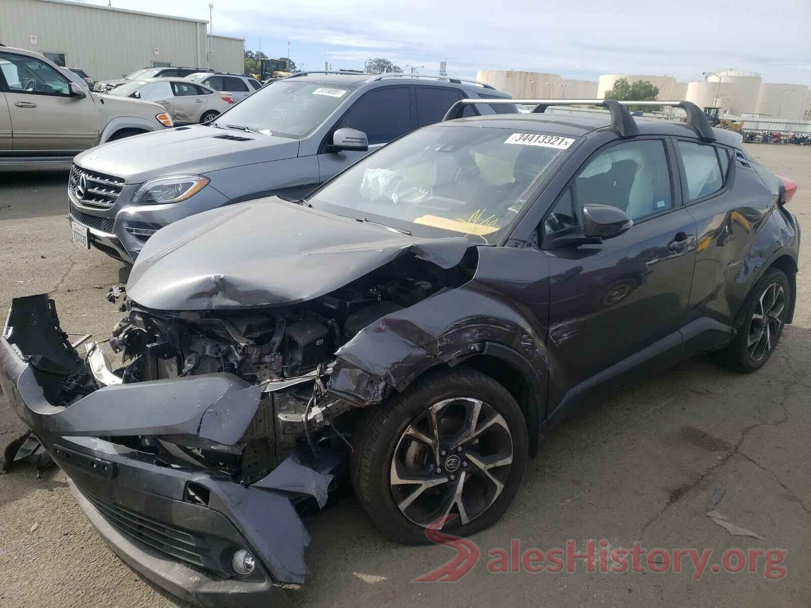 NMTKHMBX1JR051359 2018 TOYOTA C-HR